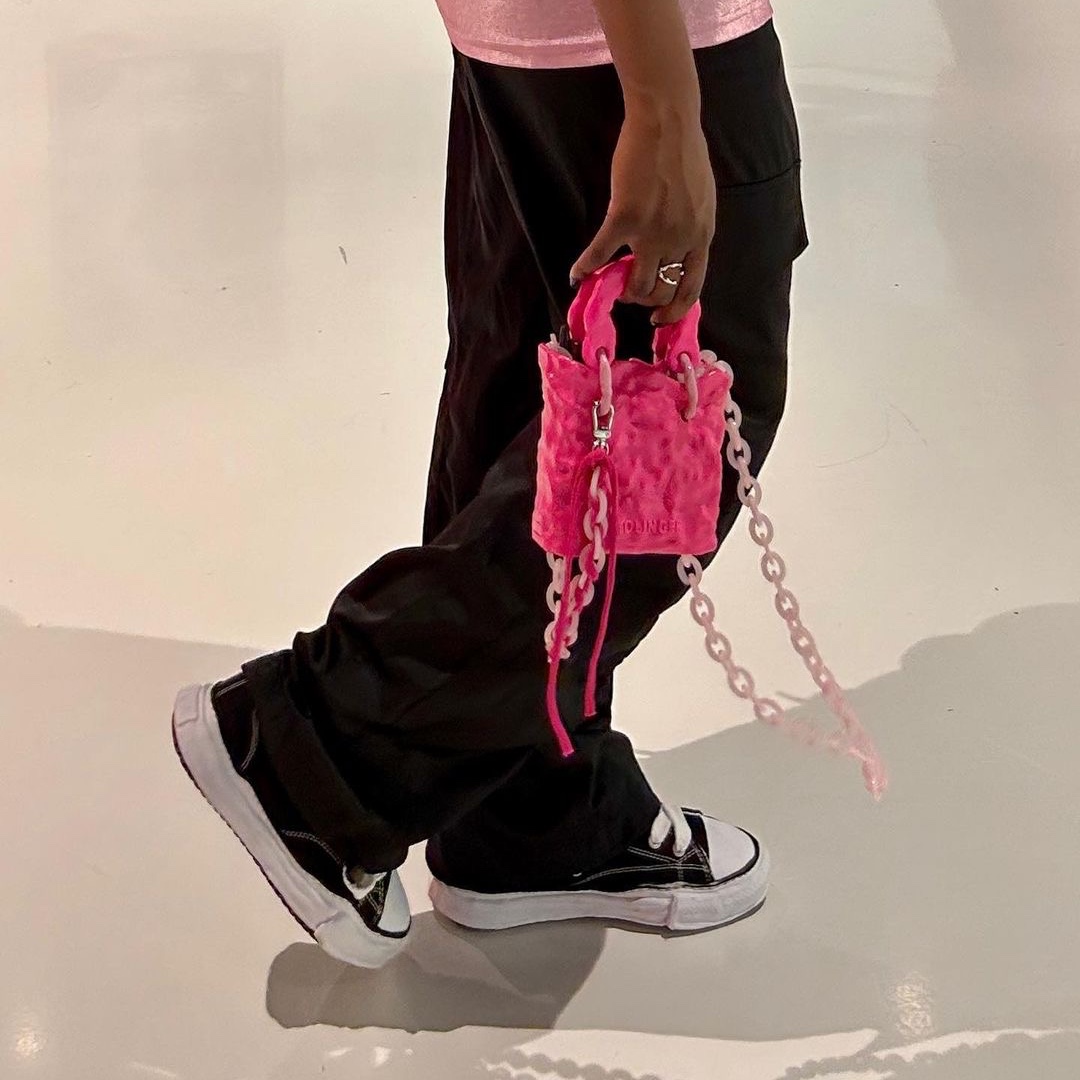 Ottolinger Signature Ceramic Bag Mauve Mist, Ottolinger Signature Ceramic Bag Seedpearl 착용 스타일 - 1