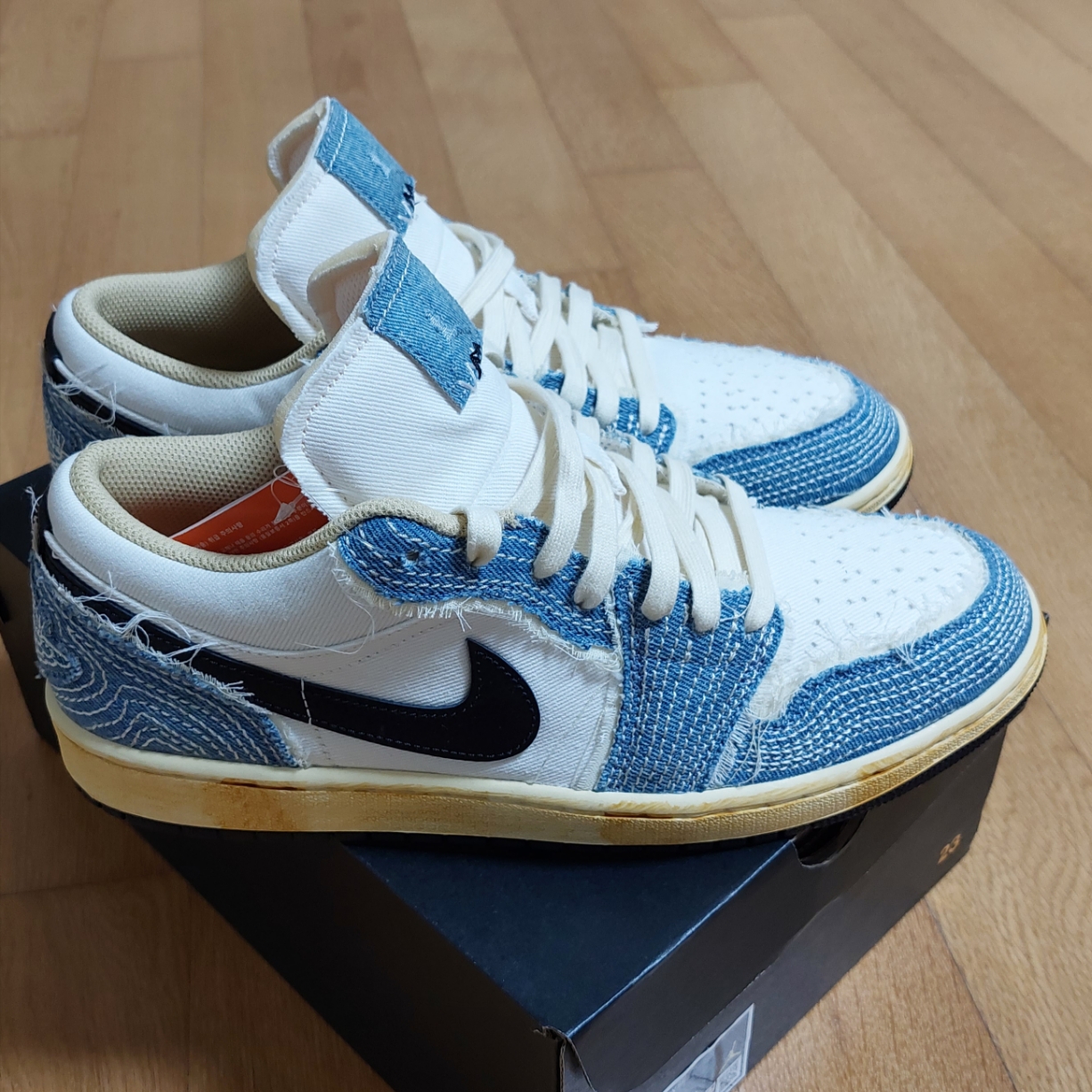 Jordan 1 Low World Make Japan 착용 스타일 - 3