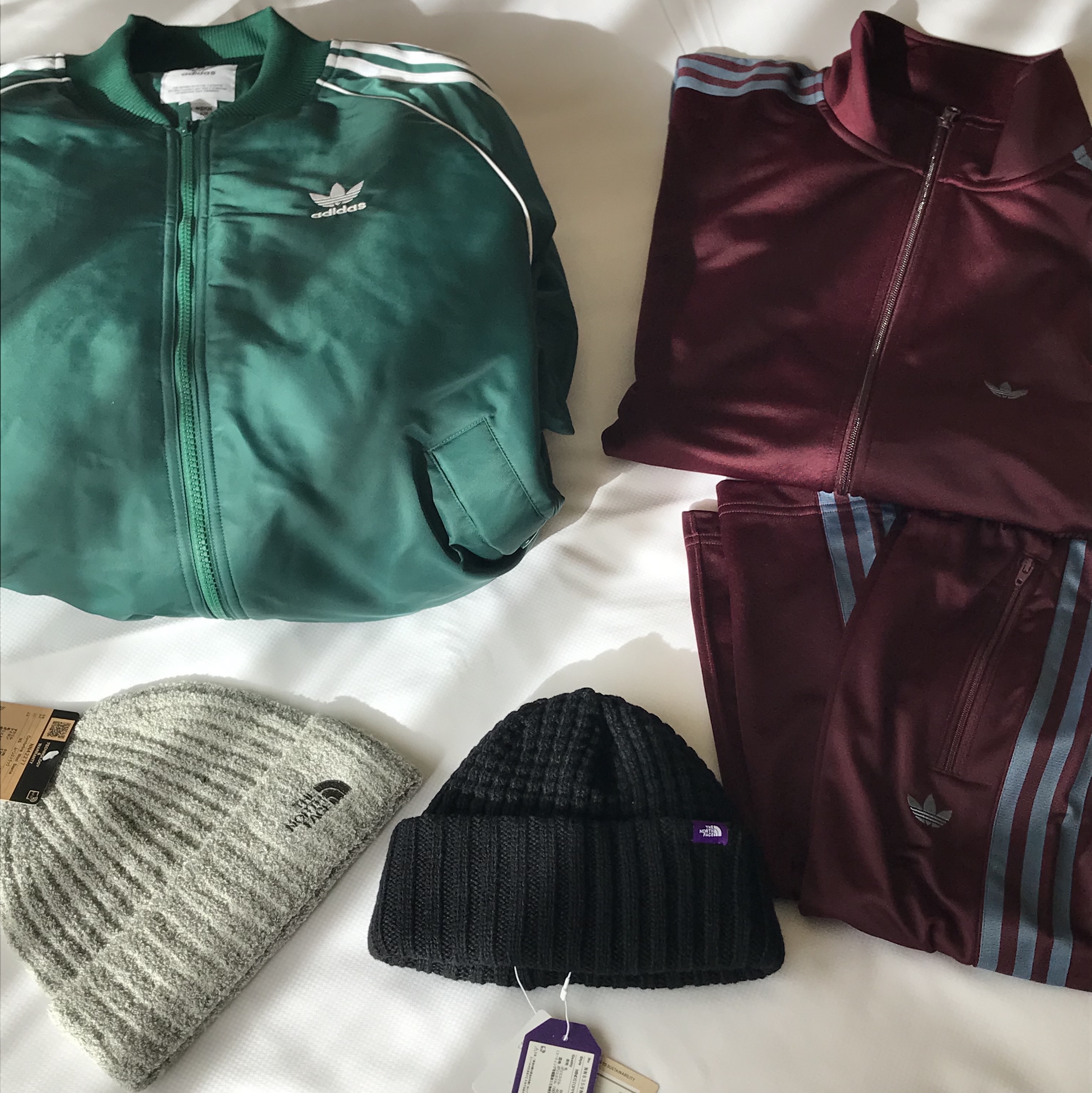 Adidas Originals Beckenbauer Track Jacket Maroon - KR Sizing 착용 스타일
