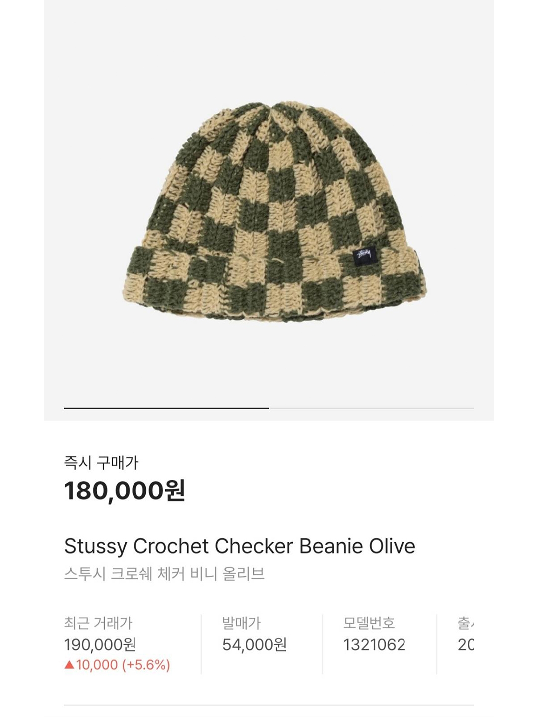 Stussy Crochet Checker Beanie Black, Stussy Crochet Checker Beanie Olive 착용 스타일 - 8