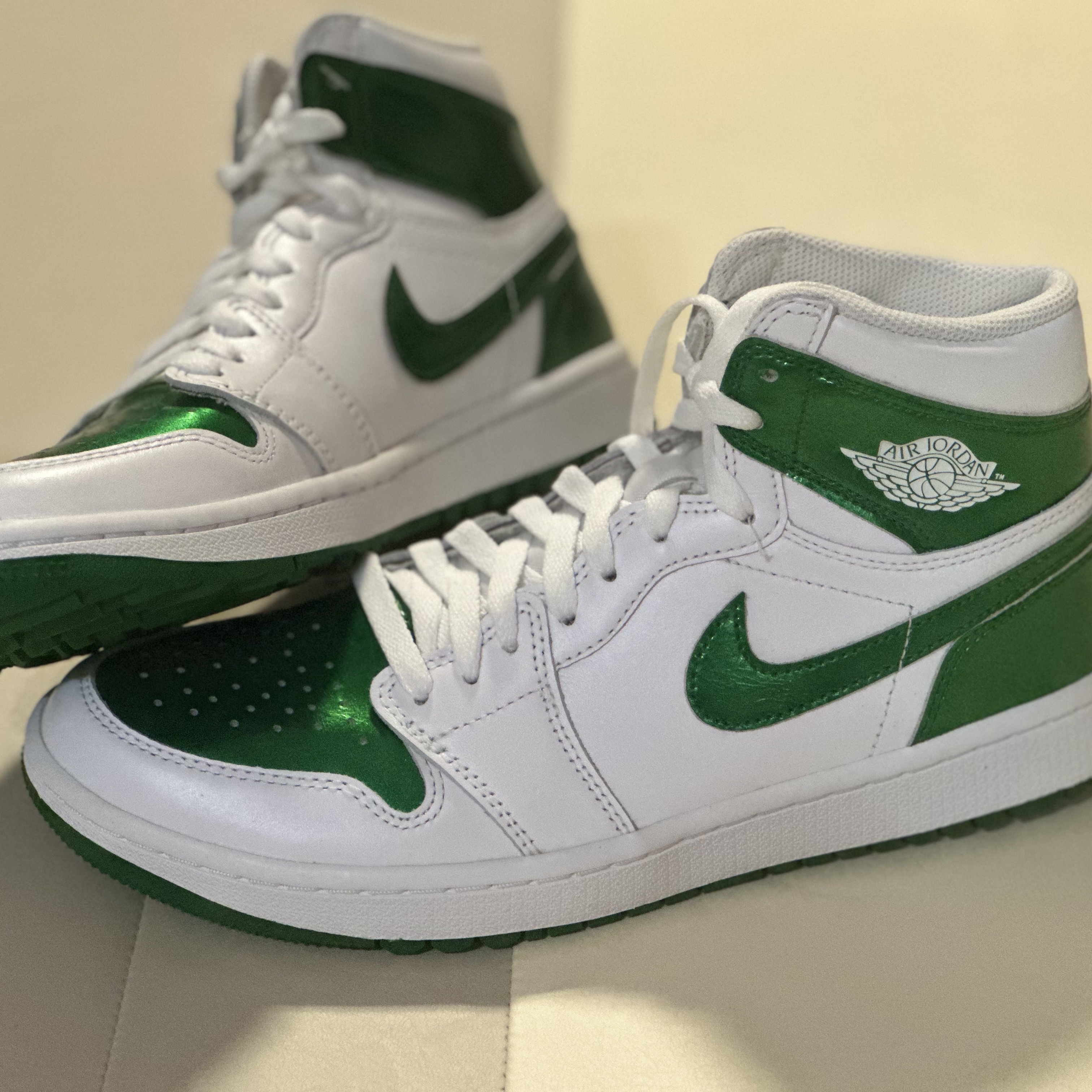 Jordan 1 High Golf Pine Green 착용 스타일 - 1