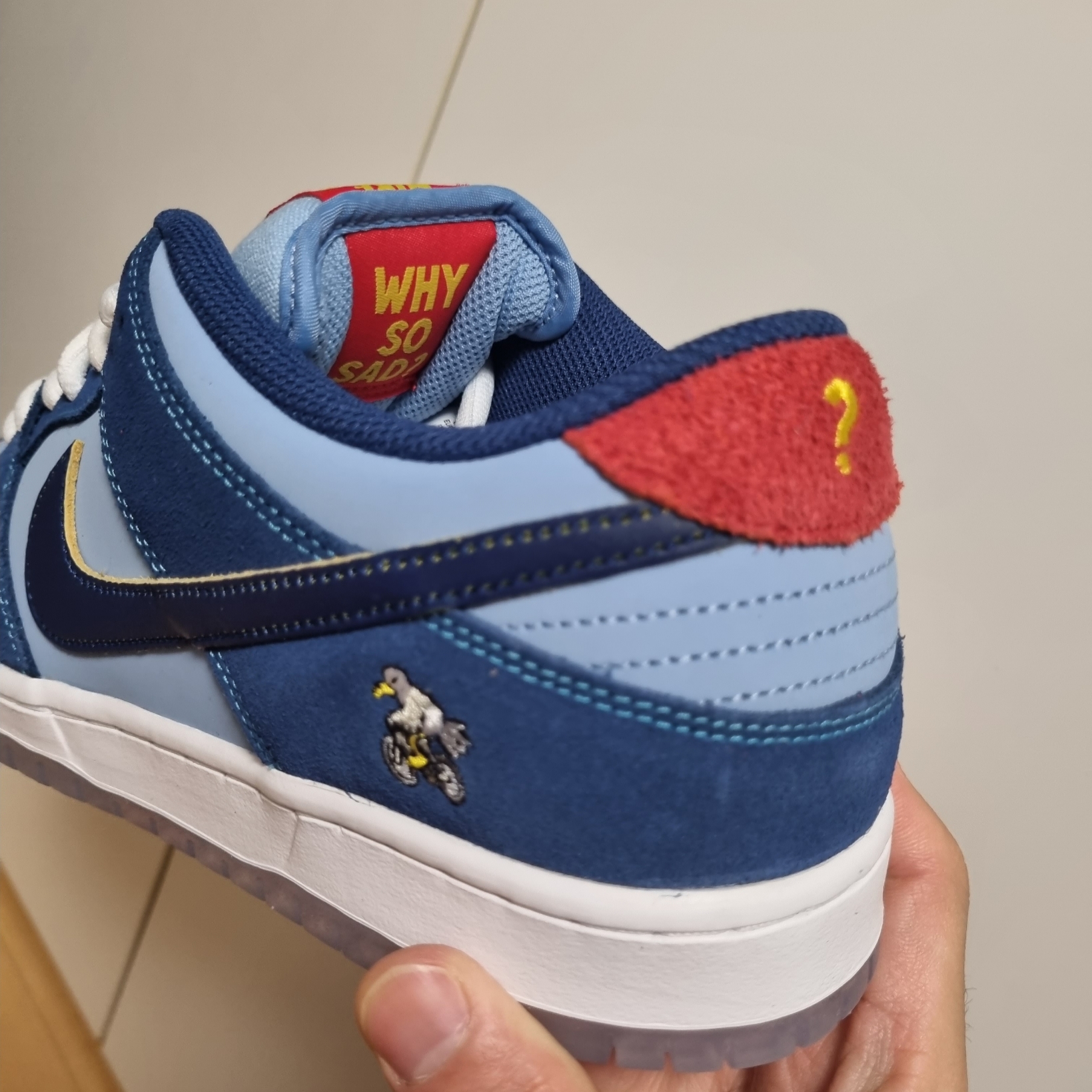 Nike x Why So Sad? SB Dunk Low Pro Coastal Blue 착용 스타일
