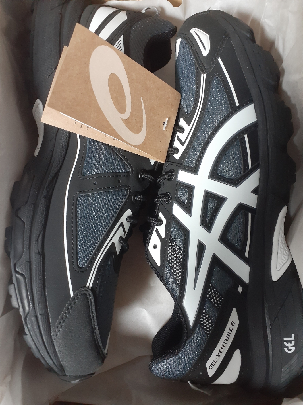 Asics Gel-Venture 6 Carrier Grey 착용 스타일