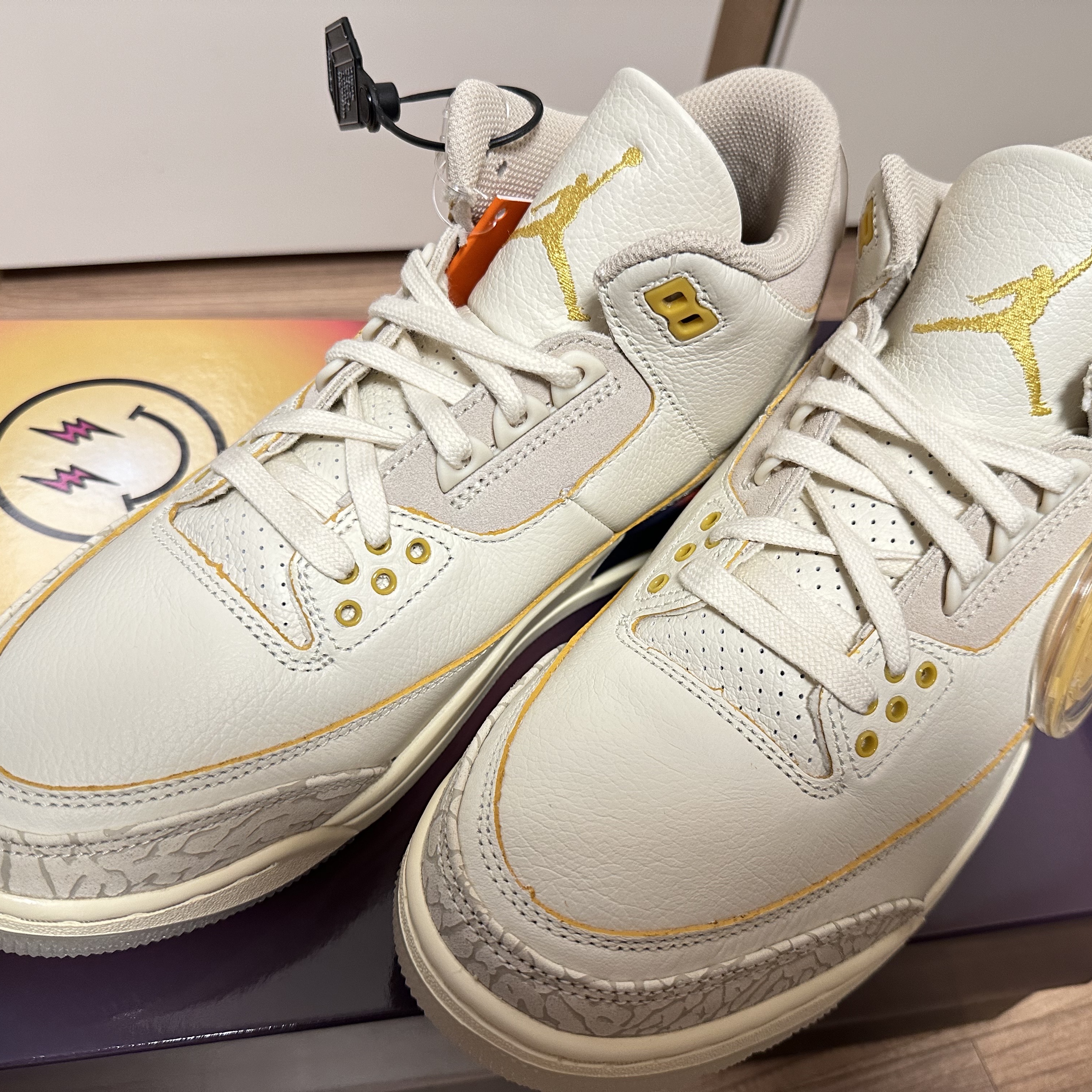 Jordan 3 x J Balvin Retro SP Sunset 착용 스타일 - 3