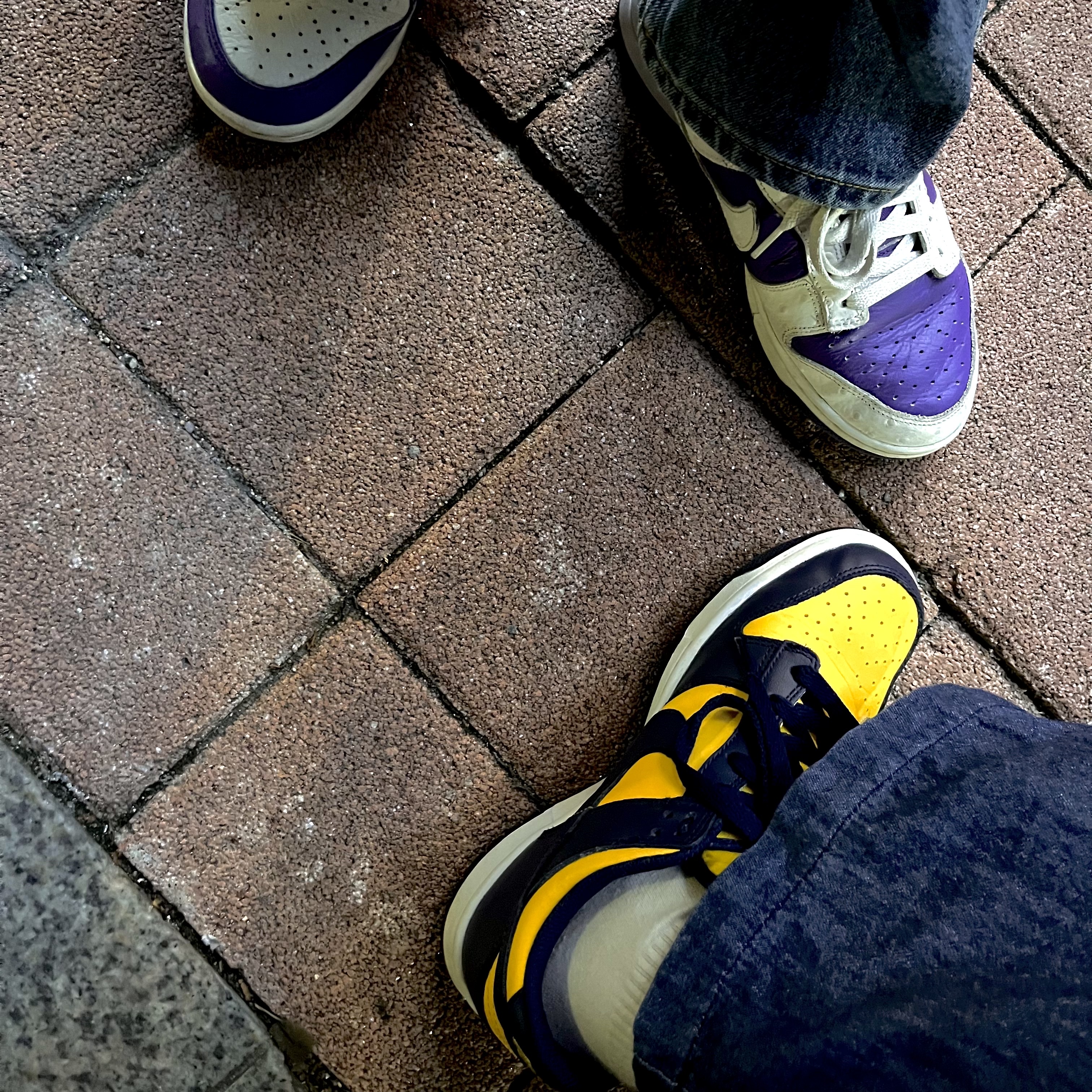 (GS) Nike Dunk Low Varsity Maize, Nike Dunk Low Retro Varsity Maize 착용 스타일