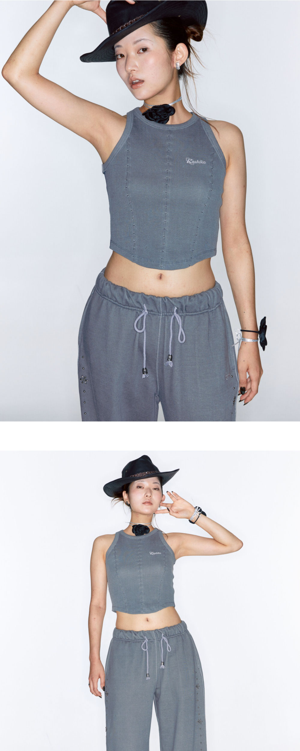 Kashiko Women Comfy Monk Top 상세 이미지 2