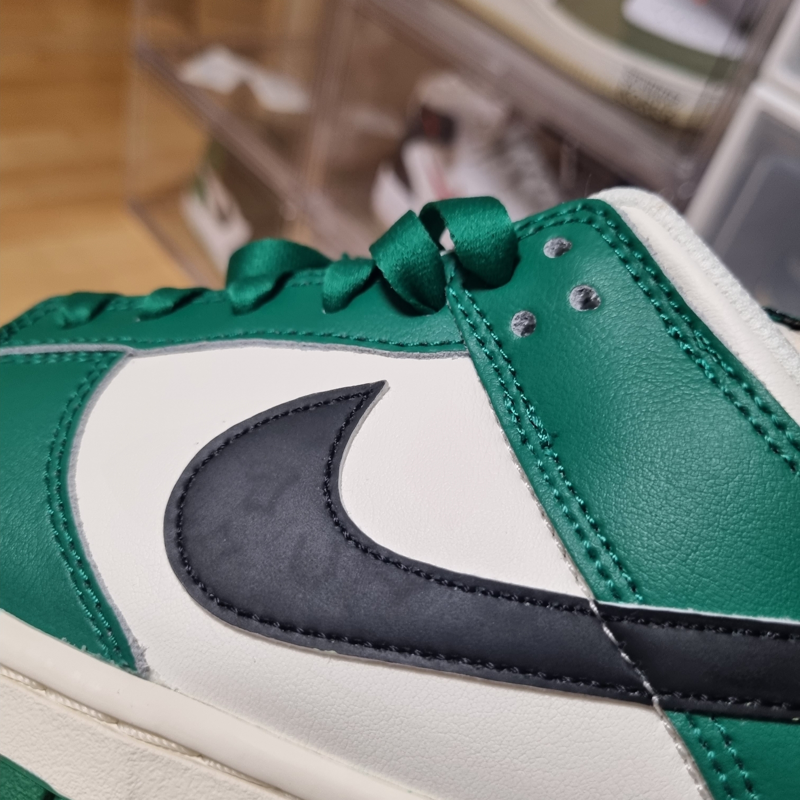 Nike Dunk Low Retro SE Jackpot Malachite 착용 스타일