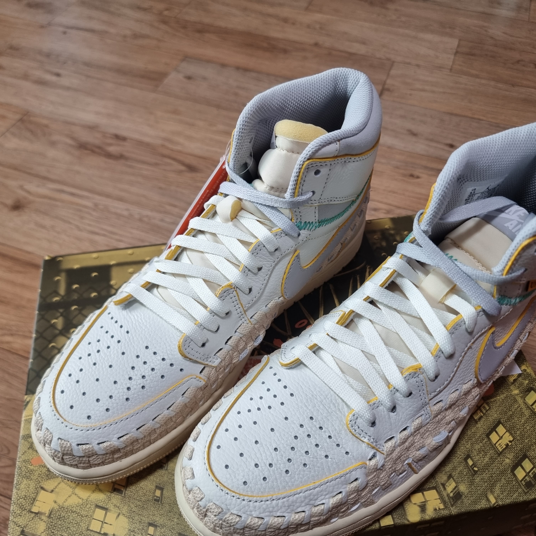 Jordan 1 x Bephies Beauty Supply x Union Retro High OG SP Summer '96 착용 스타일 - 4