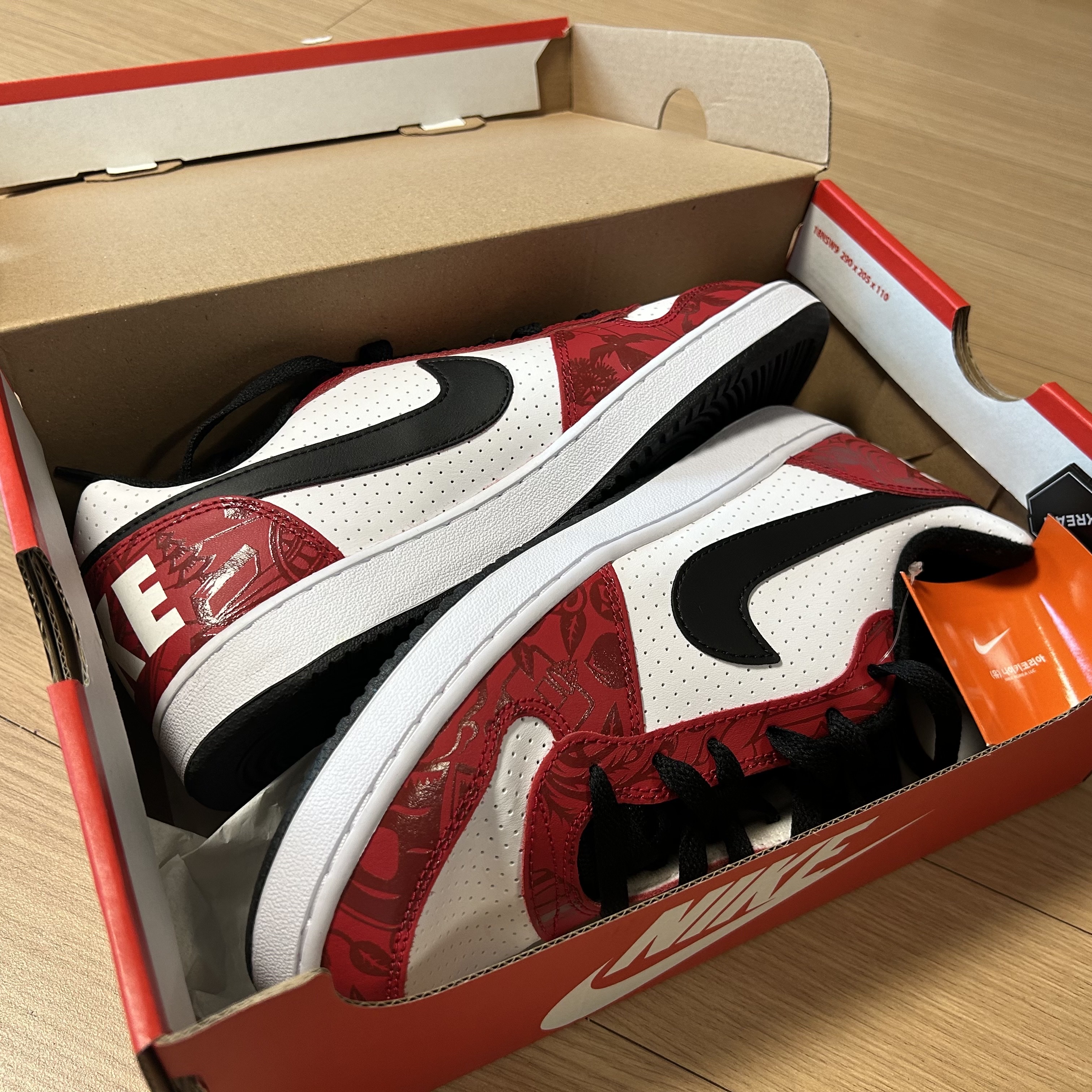 (GS) Nike Court Borough Low Year of the Rat 착용 스타일 - 1