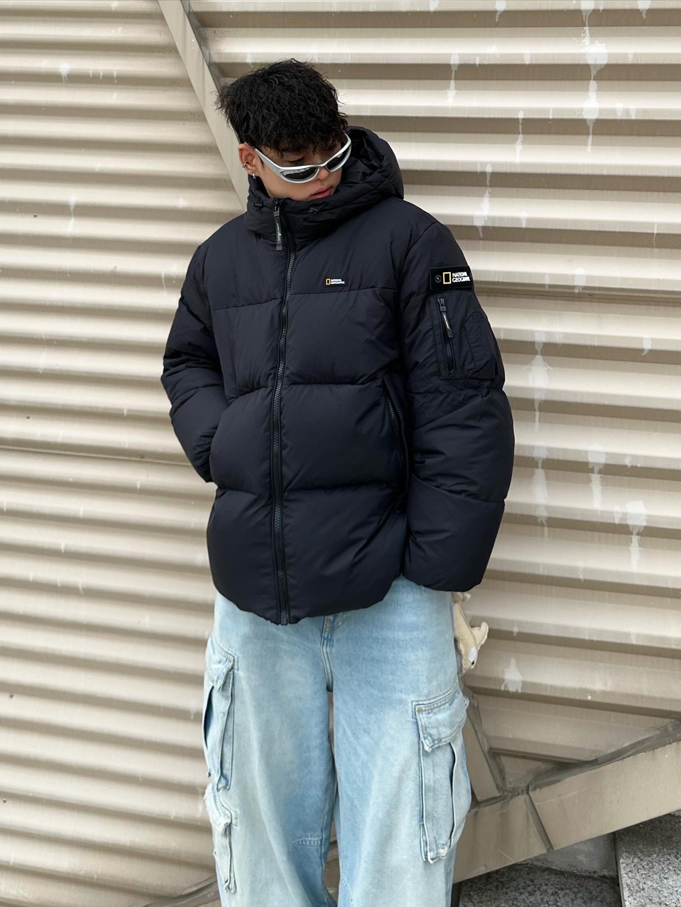 Balenciaga 3XL Sneakers Yellow Black 착용 스타일 - 4