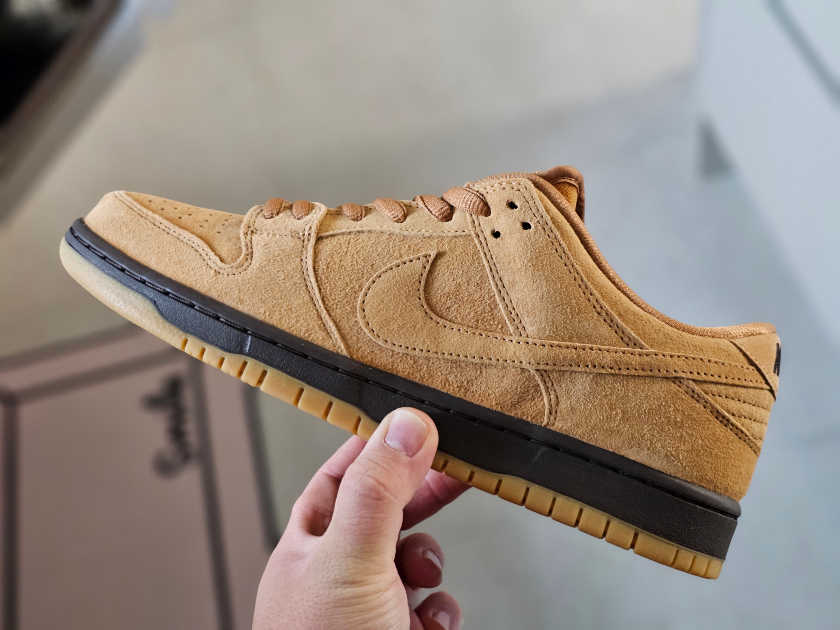 Nike SB Dunk Low Pro Wheat 2023 착용 스타일