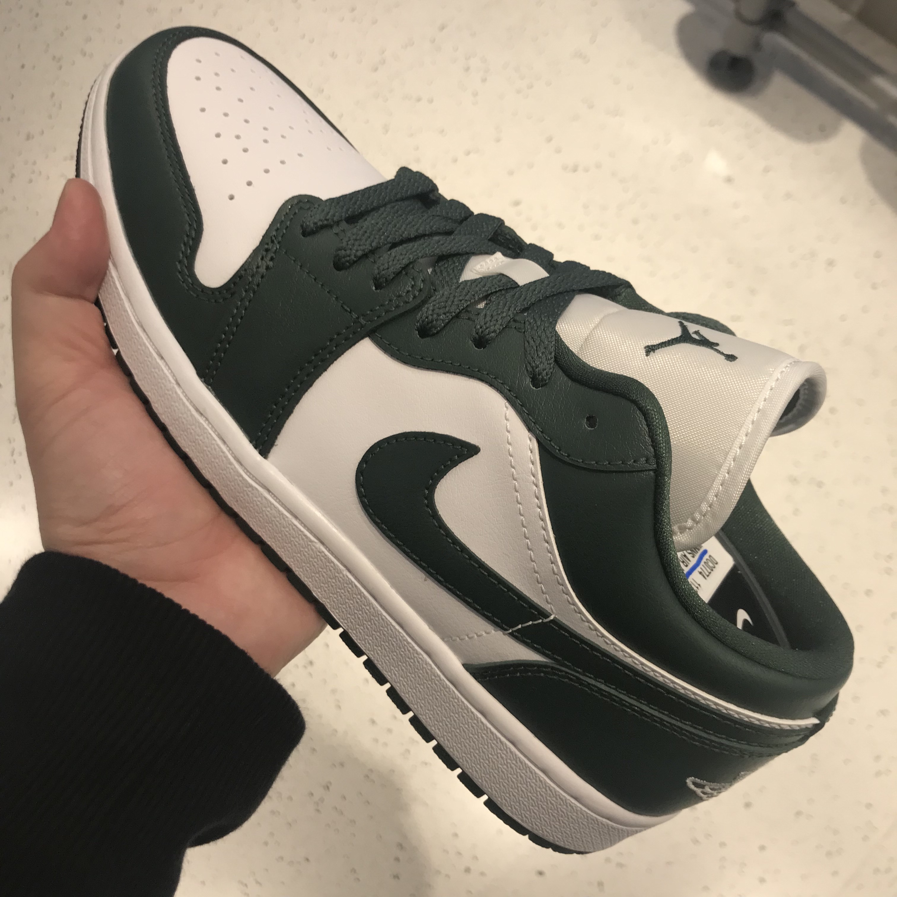 (W) Jordan 1 Low White Galactic Jade 착용 스타일