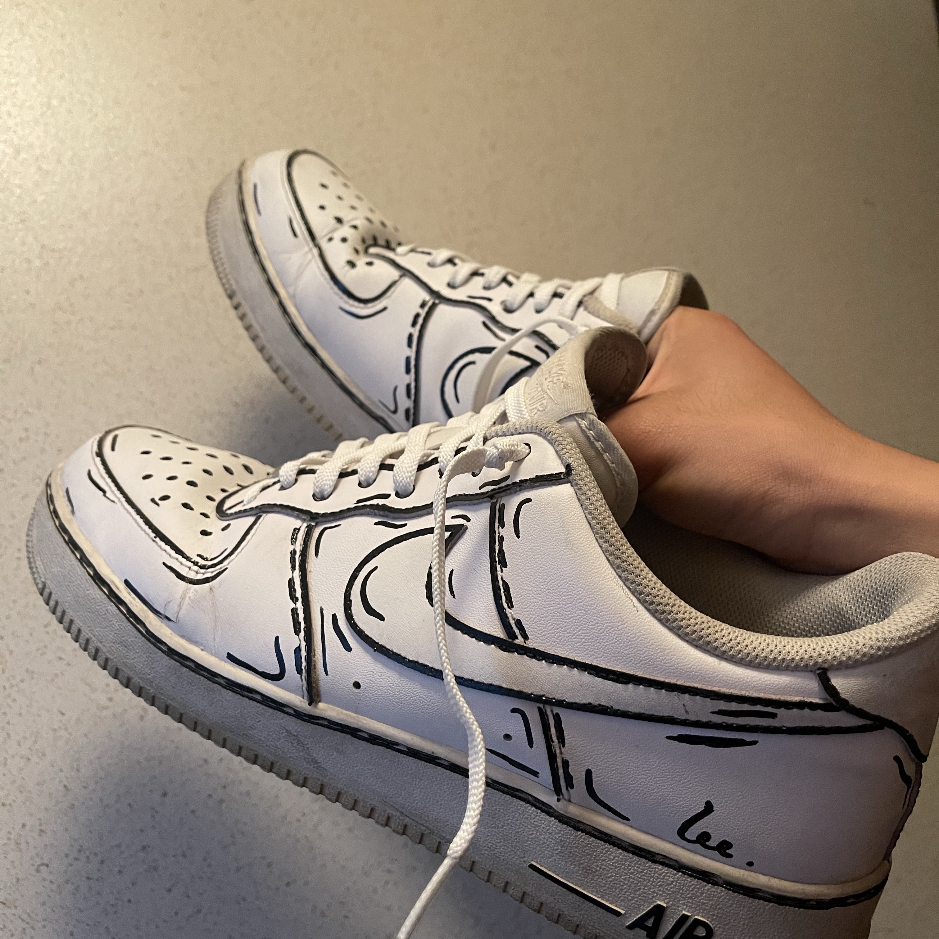Nike Air Force 1 '07 Low White 착용 스타일 - 3
