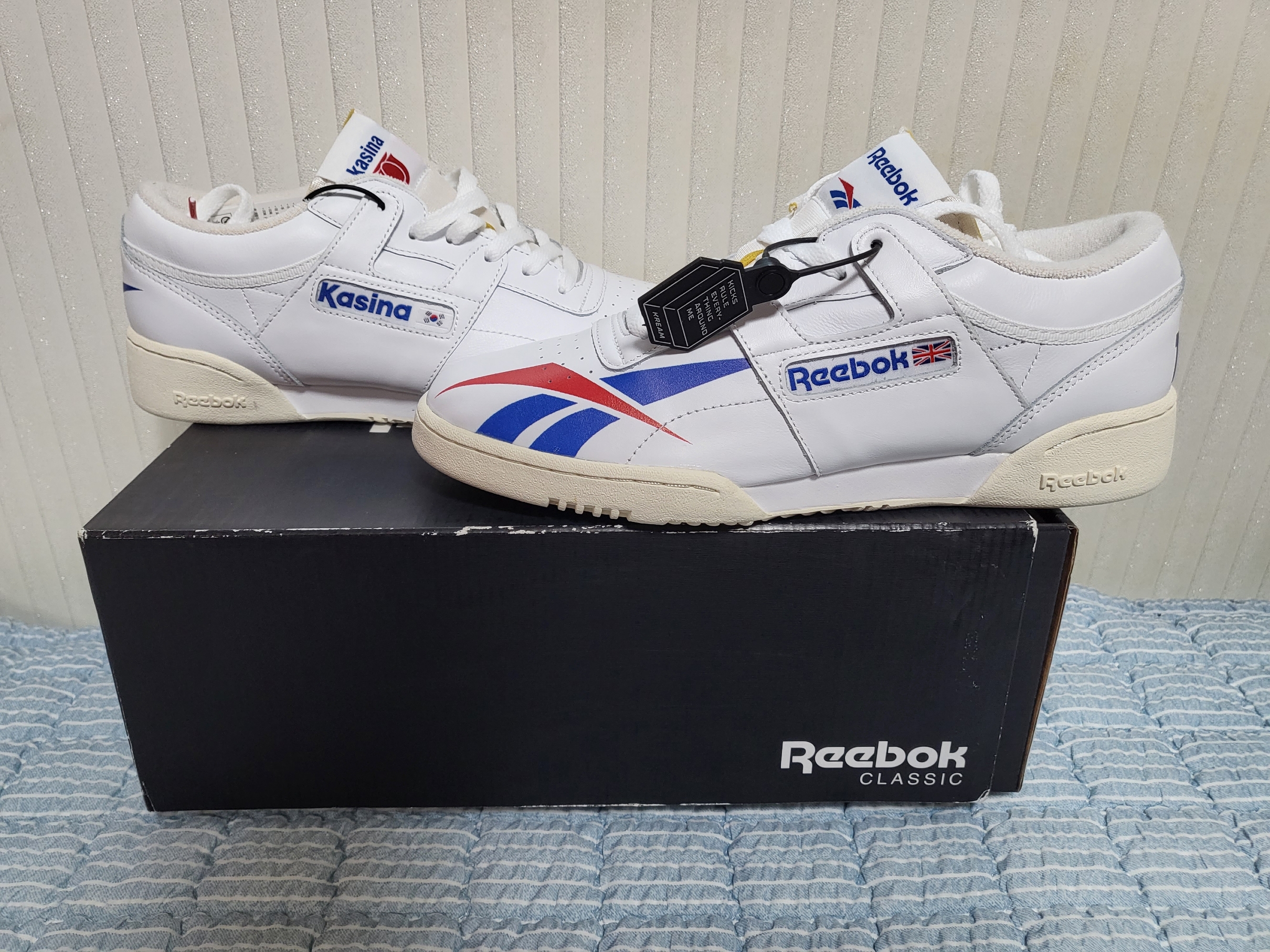 Reebok x Kasina Workout Low Clean 착용 스타일