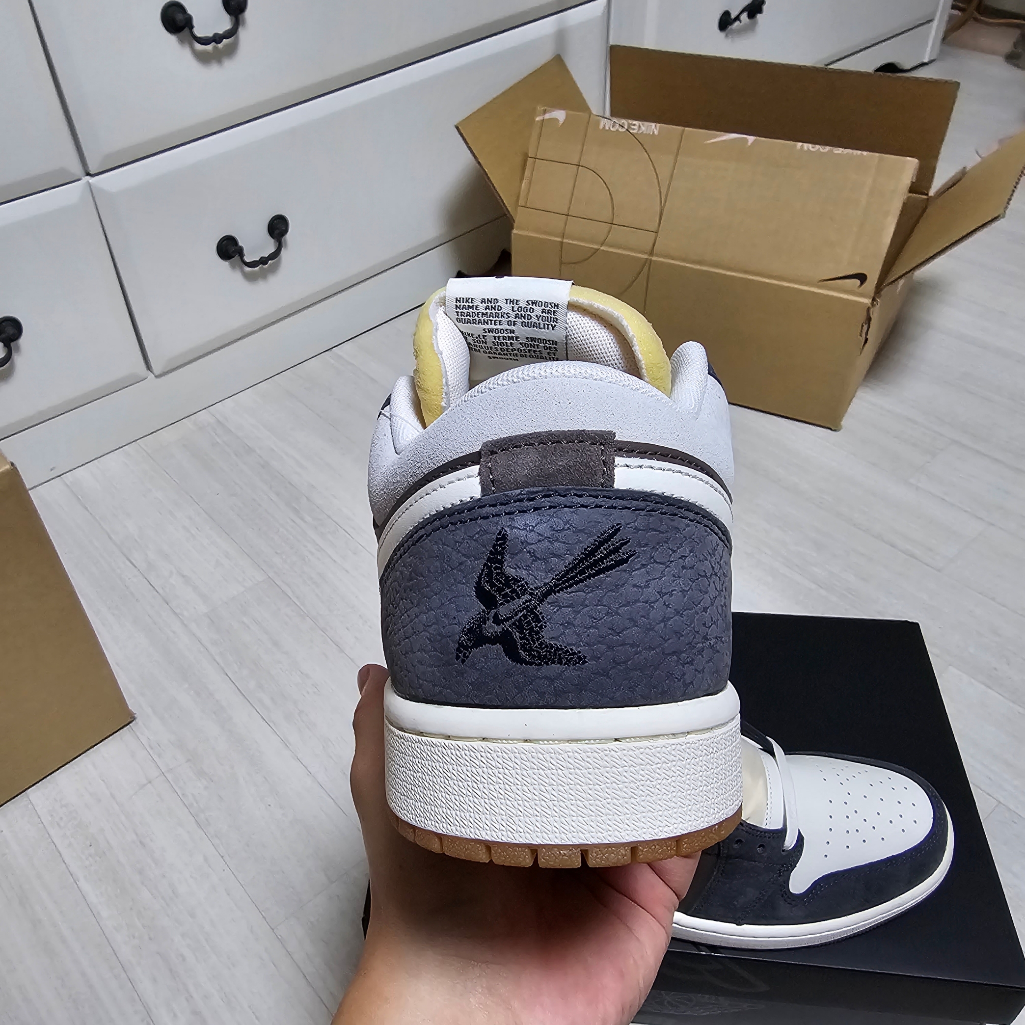 Jordan 1 Low Kkachi 착용 스타일 - 3