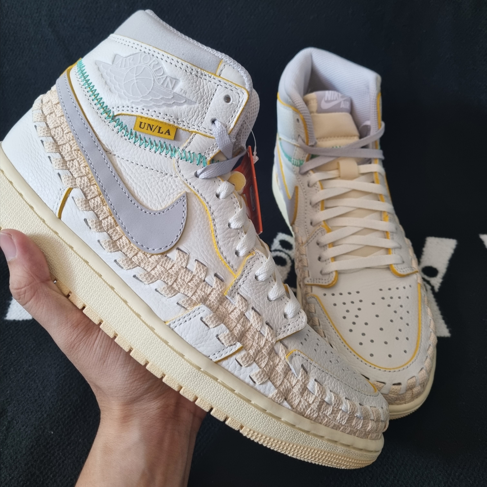 Jordan 1 x Bephies Beauty Supply x Union Retro High OG SP Summer '96 착용 스타일 - 2