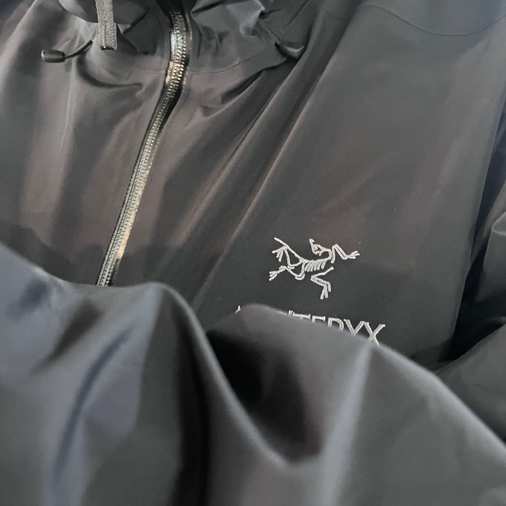 Arc'teryx Beta LT Jacket Black 착용 스타일 - 1