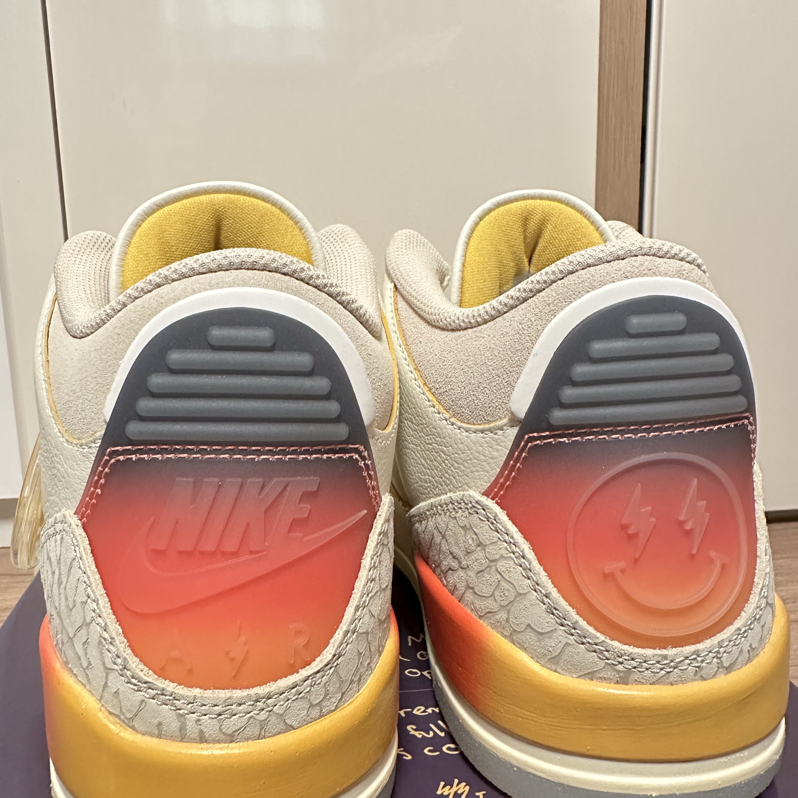Jordan 3 x J Balvin Retro SP Sunset 착용 스타일 - 4