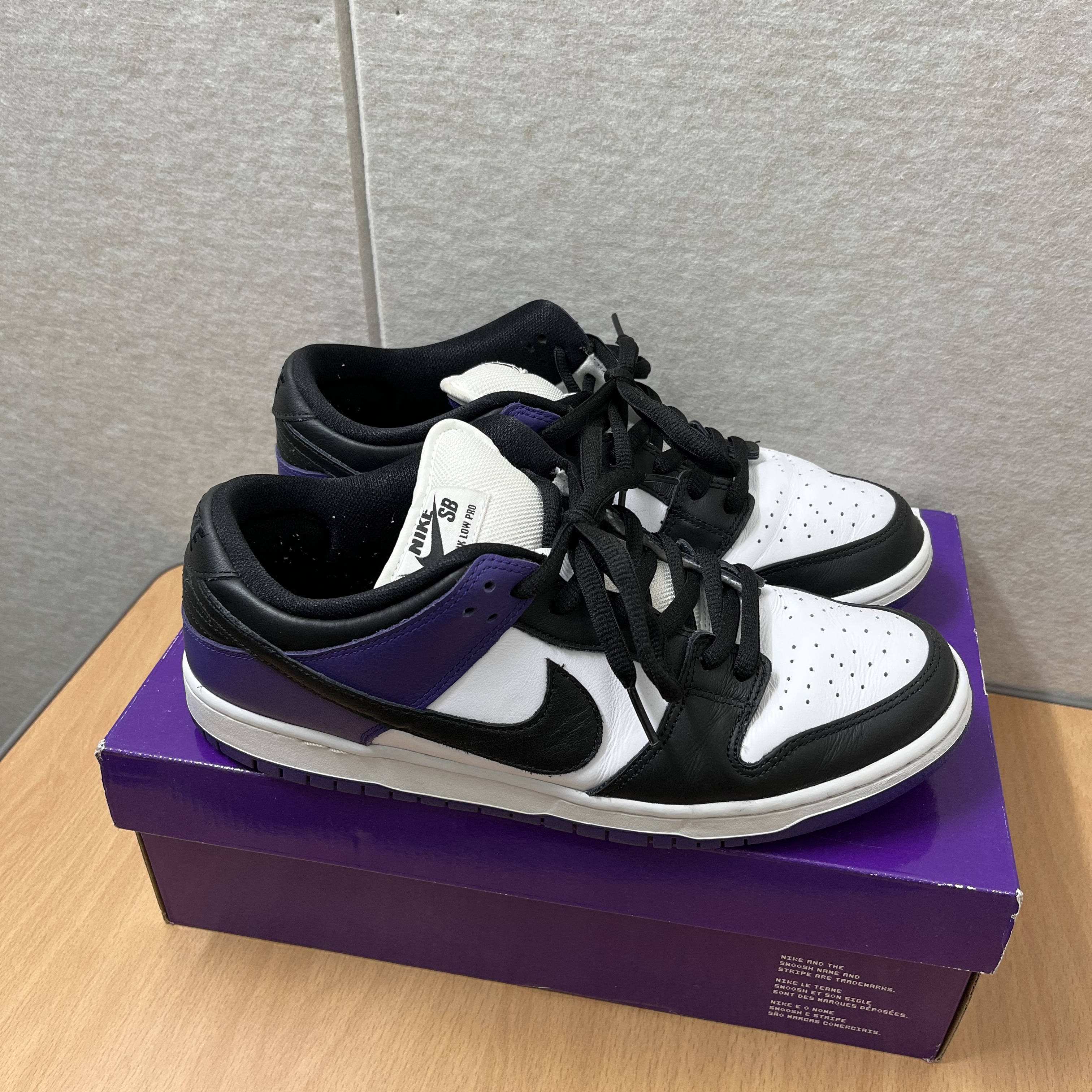 Nike SB Dunk Low Pro Court Purple 착용 스타일