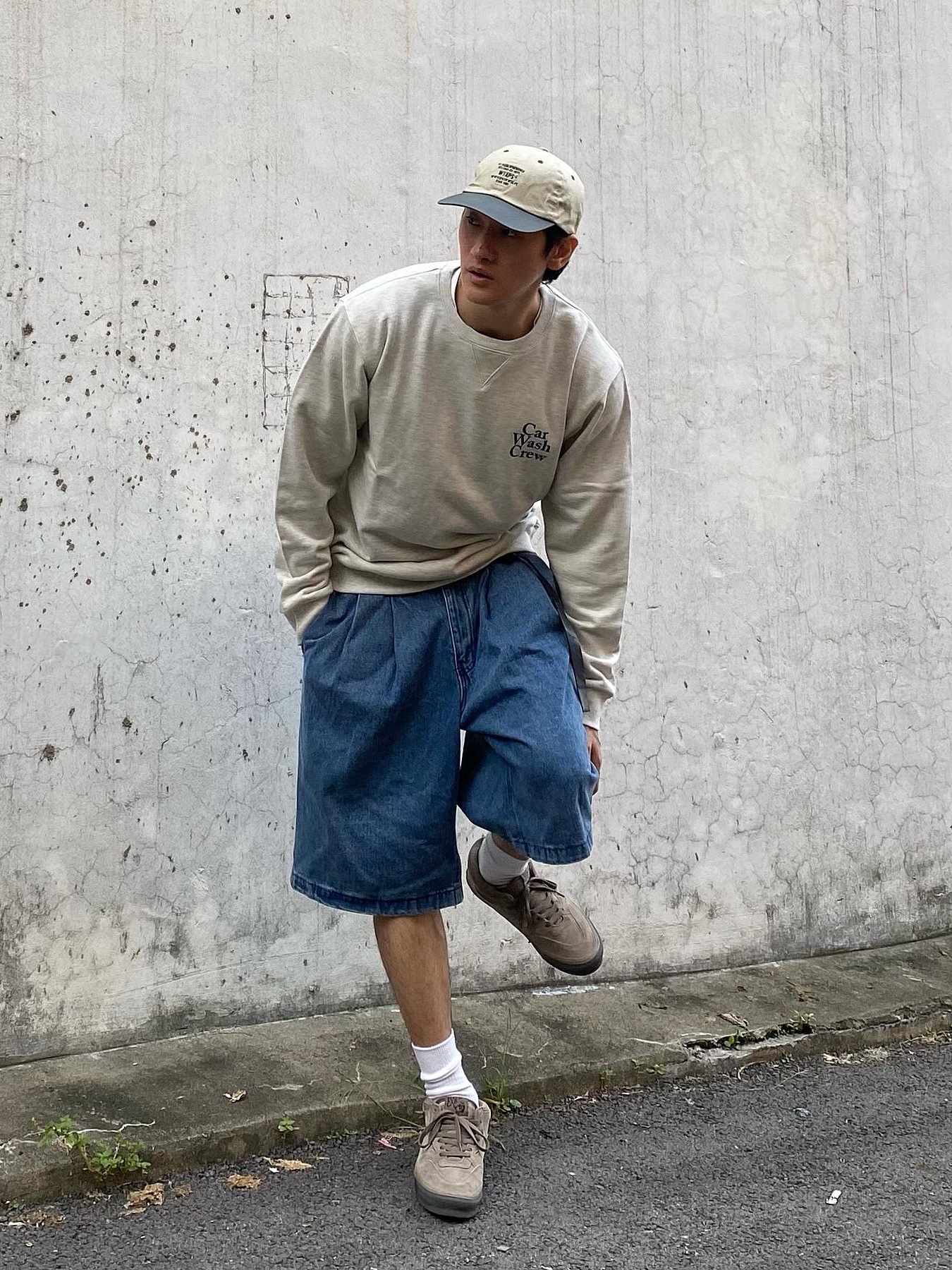 Vans Vault x WTAPS OG Half Cab LX Coyote 착용 스타일 - 3