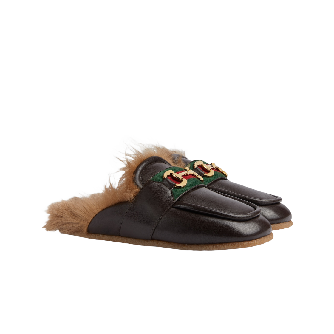 구찌 슬리퍼 스퀘어 홀스빗 다크 브라운 레더(Gucci Slipper with Horsebit Dark Brown Leather) - 2