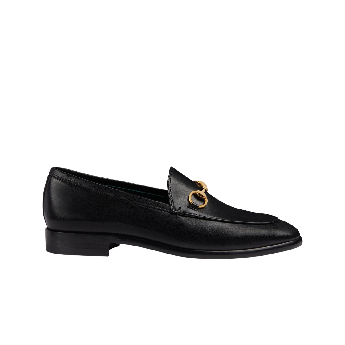 (W) 구찌 조던 로퍼 블랙 레더((W) Gucci Jordaan Loafer Black Leather) - 1