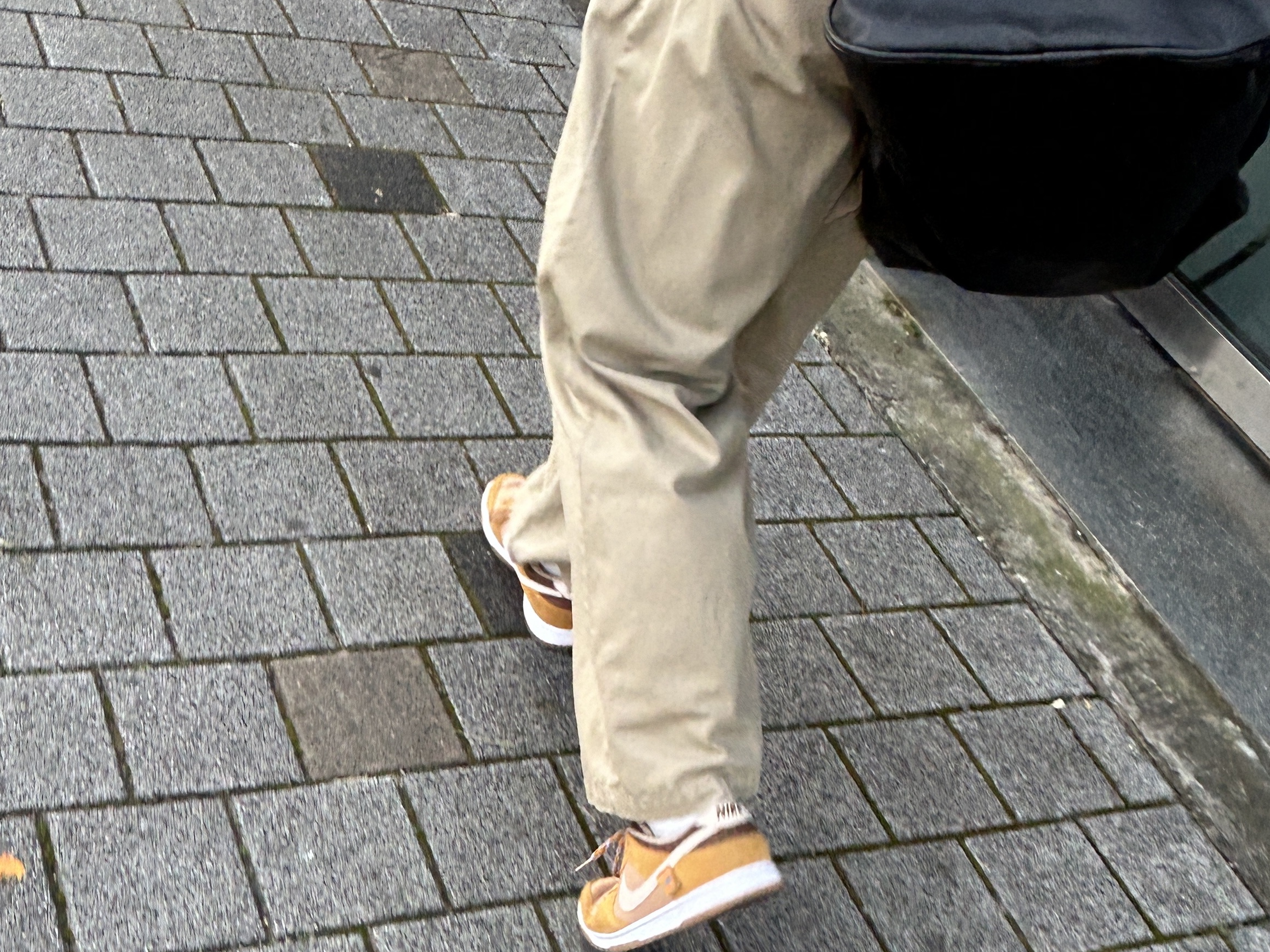 Nike Dunk Low SE Praline Desert Ochre, Nike Brasilia 9.5 Training Duffle Bag Small 41L Black 착용 스타일