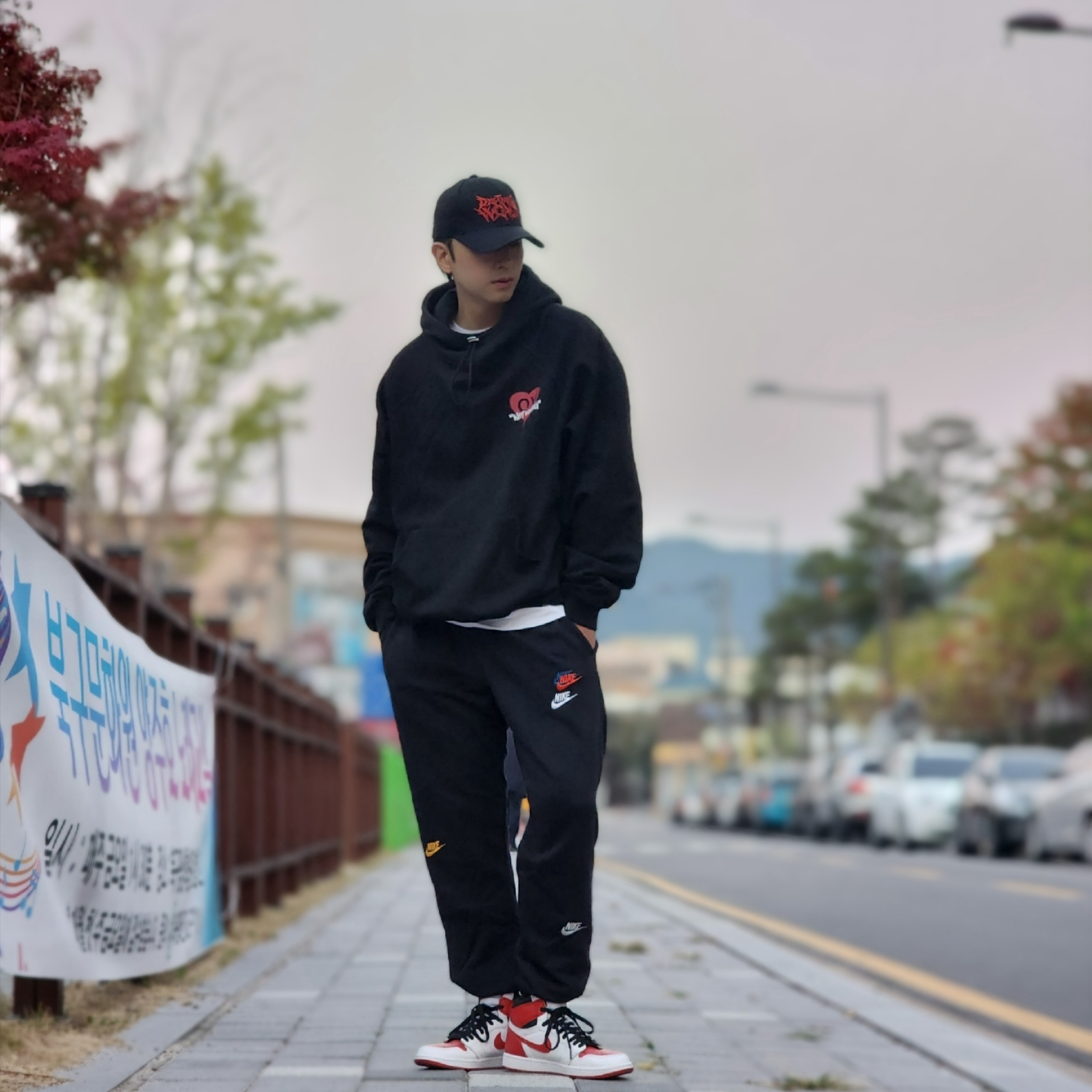 Nike NSW Essentials+ French Terry Pants Black - US/EU, Nike NSW Essential+ French Terry Pants Black - Asia 착용 스타일 - 5