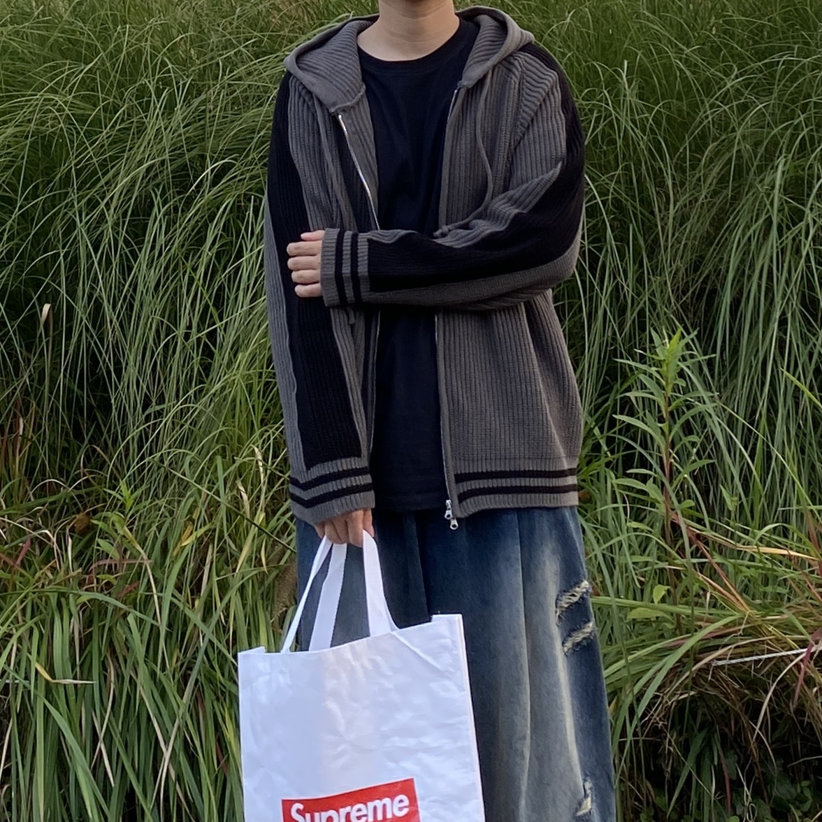 Maison Mihara Yasuhiro Hank OG Sole Canvas Low-top Sneakers Black, Maison Mihara Yasuhiro Peterson OG Sole Canvas Low Sneakers Black 착용 스타일 - 4