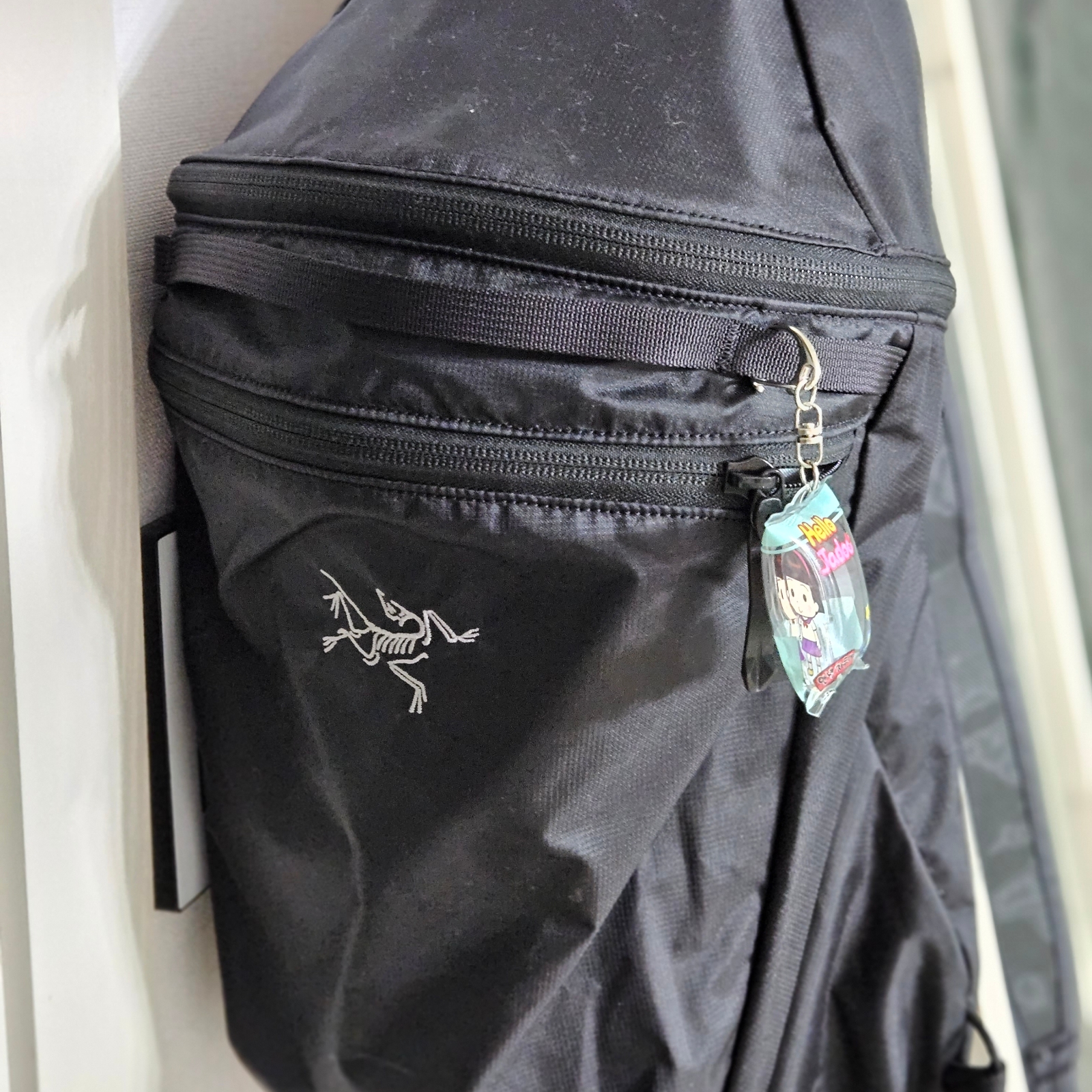 Arc'teryx Heliad 15 Backpack Black 착용 스타일