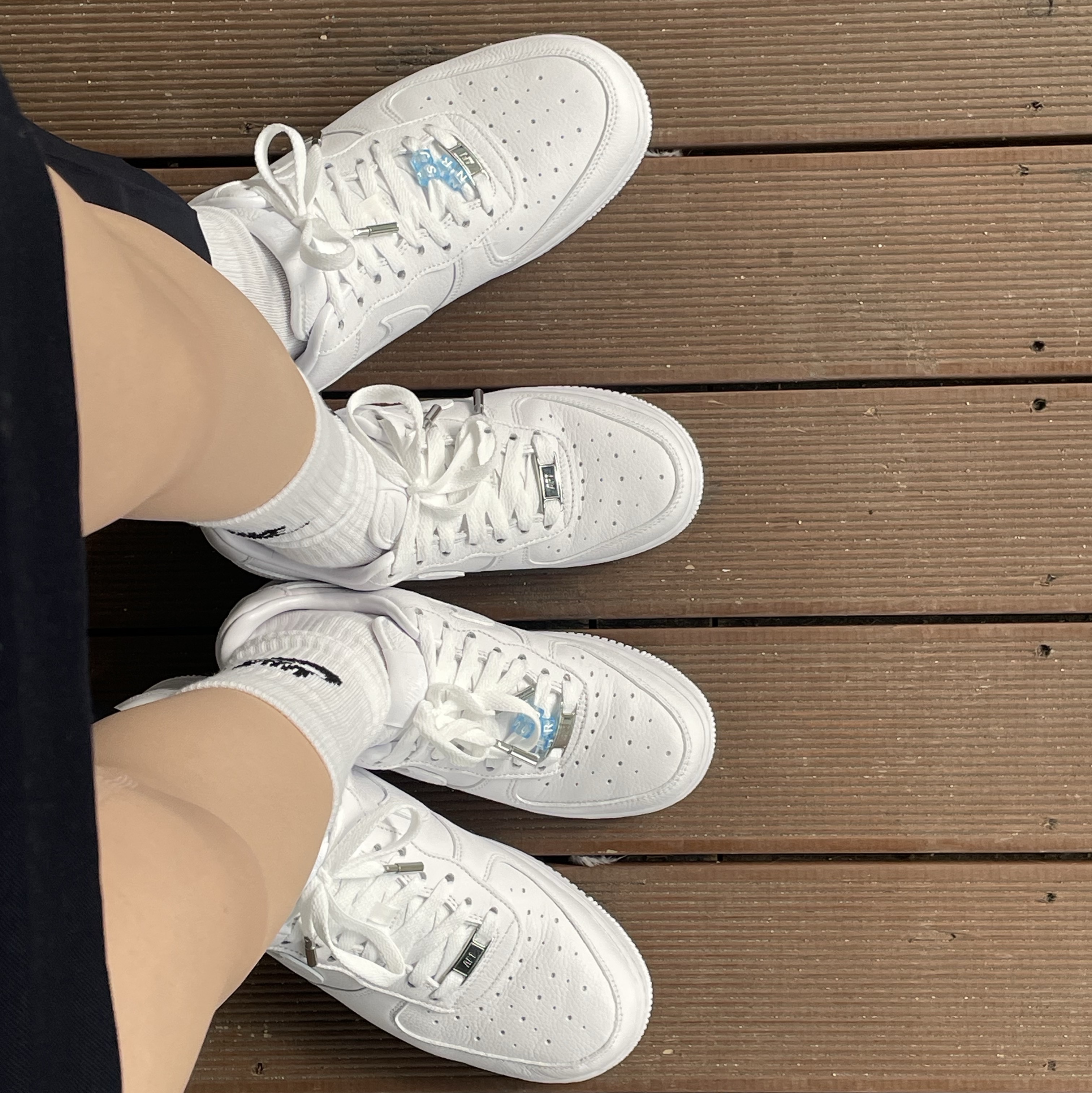 Nike x Drake Nocta Air Force 1 Low SP Certified Lover Boy White 착용 스타일