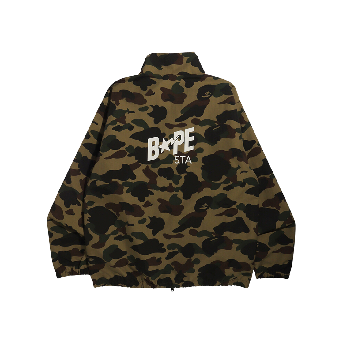 BAPE 1st Camo Track Jacket Army Green 상세 이미지 2