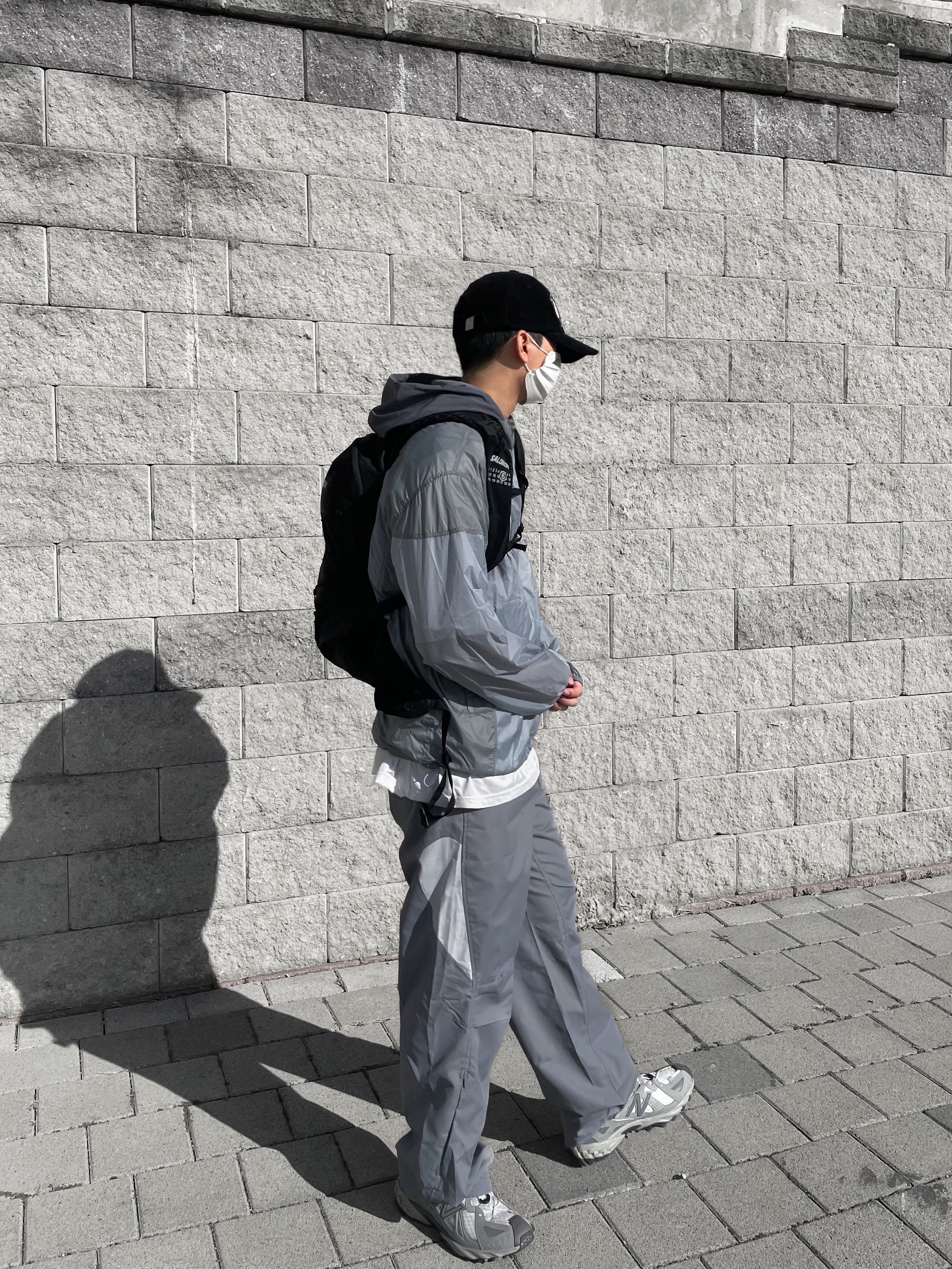 New Balance ML610Xv1 Team Away Grey, Salomon x MM6 Maison Margiela XT-15 Black 착용 스타일 - 1