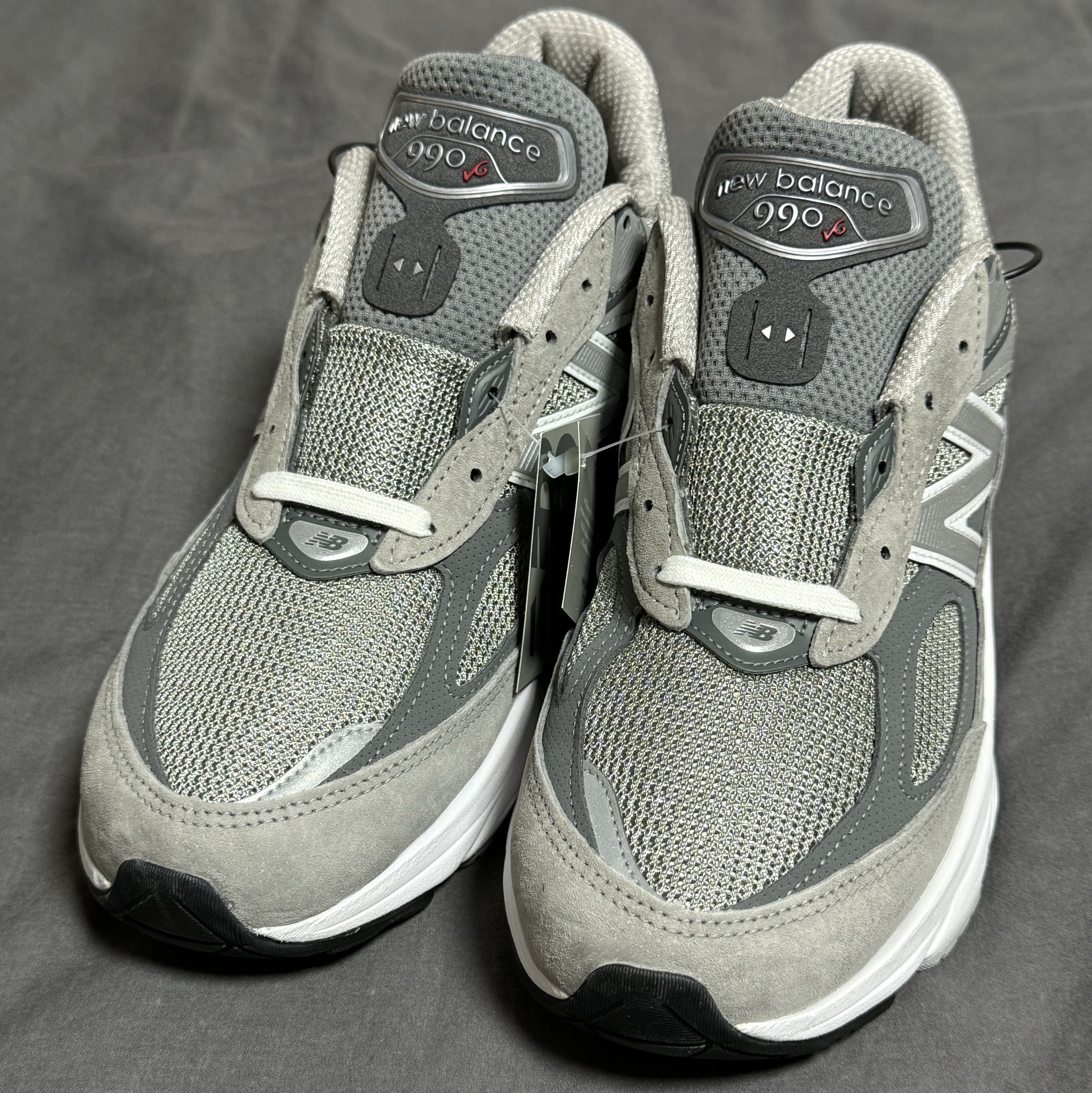 New Balance 990v6 Made in USA Grey - D Standard 착용 스타일 - 1