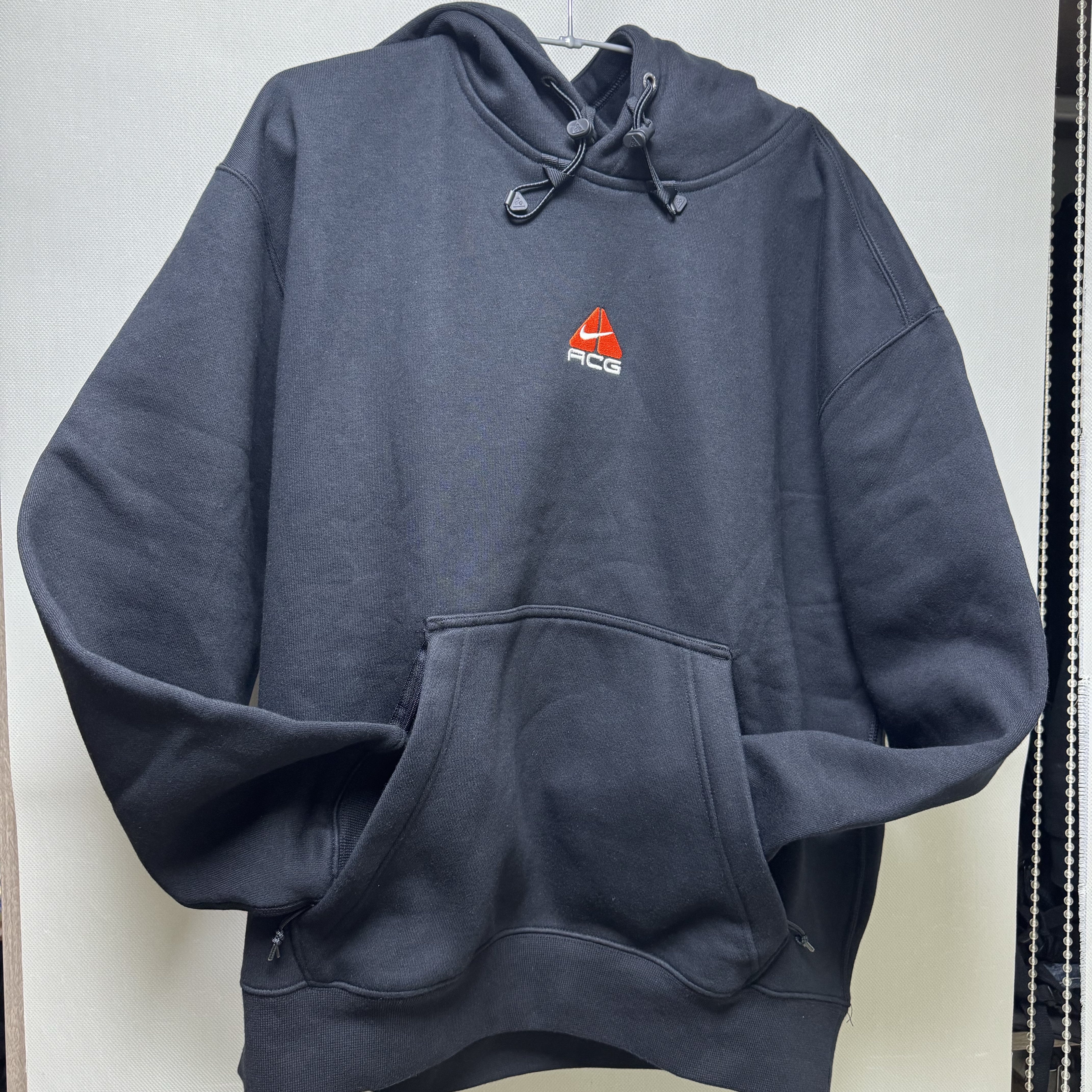 Nike ACG Therma-Fit Pullover Fleece Hoodie Black - Asia 착용 스타일 - 1