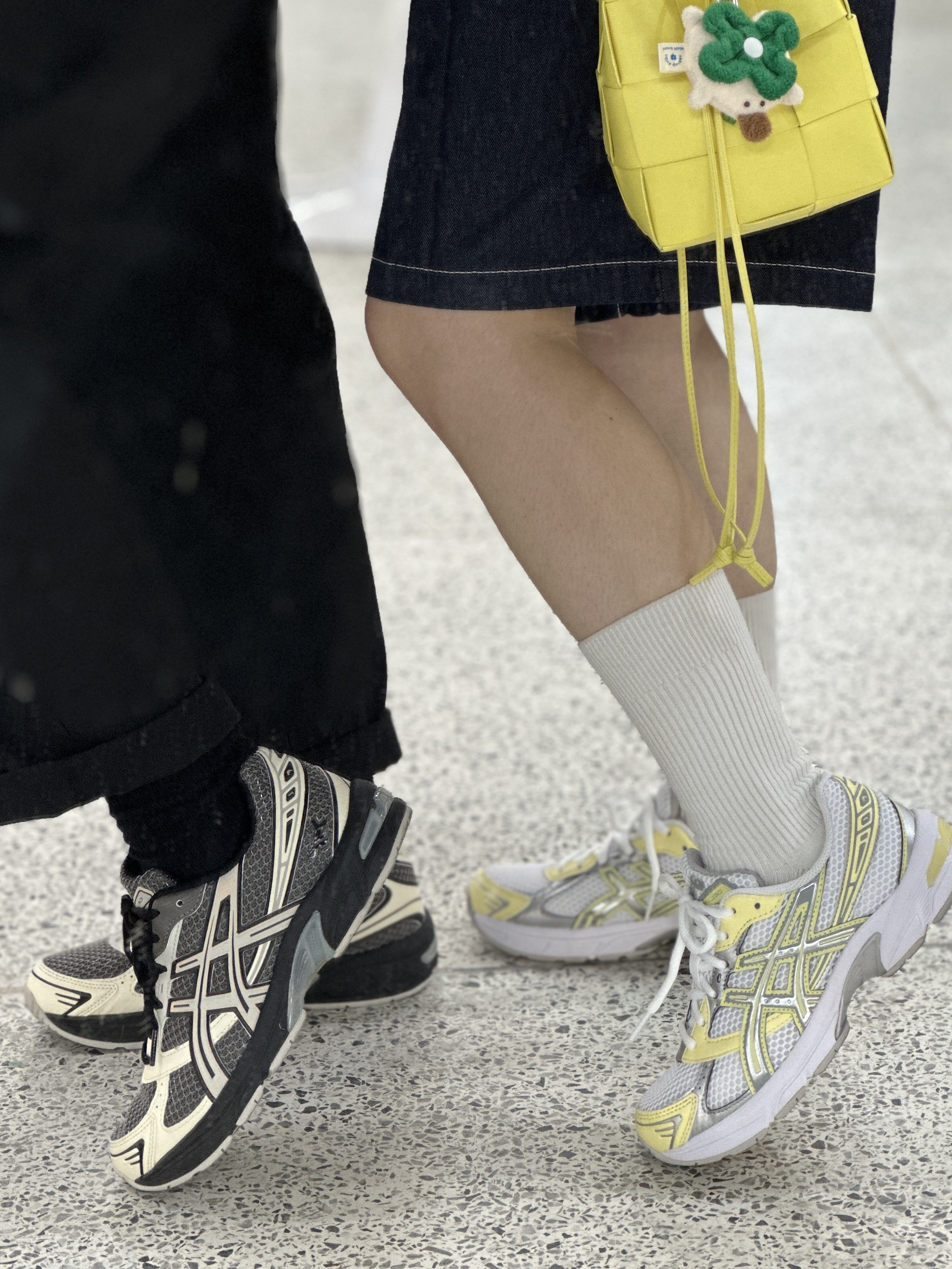 Asics x I4P Gel-1130 Mink Glacier Grey 착용 스타일 - 6