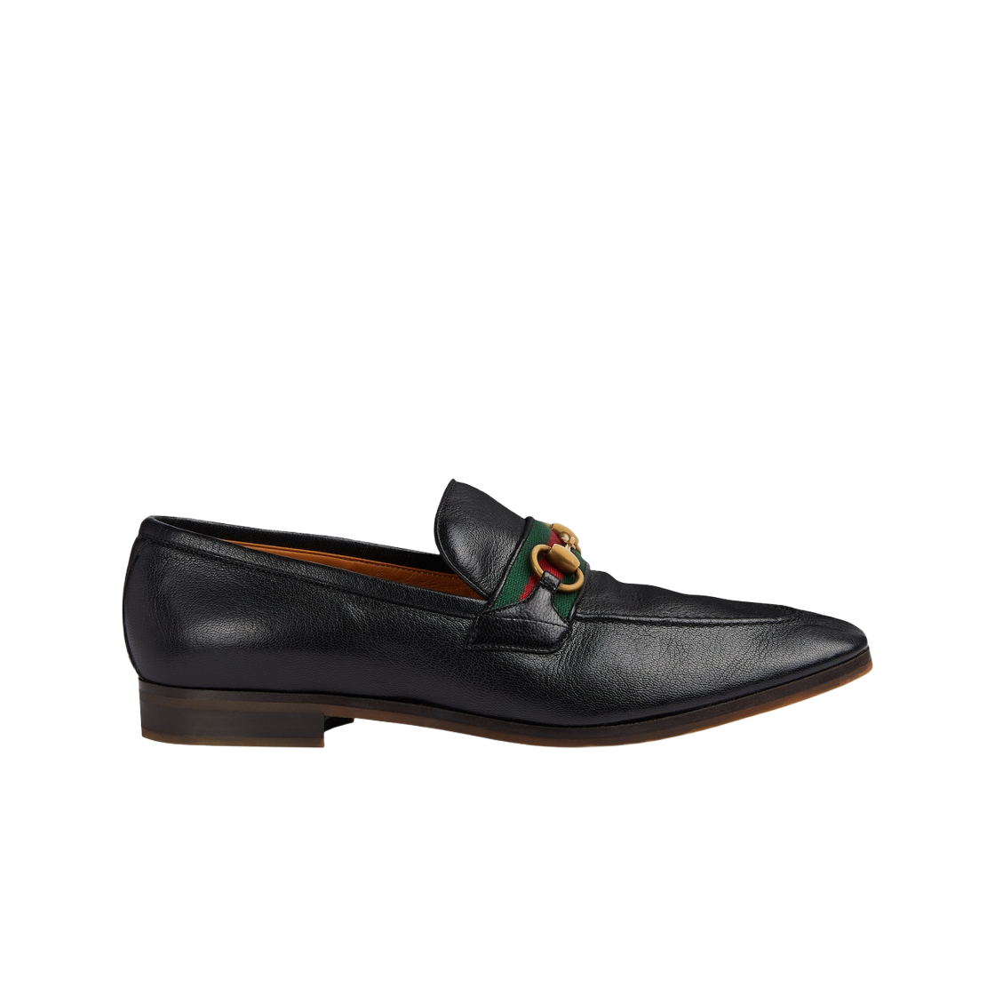 759473-AACOT-1084 Gucci Loafer with Horsebit Black Leather - 대표 이미지 #1
