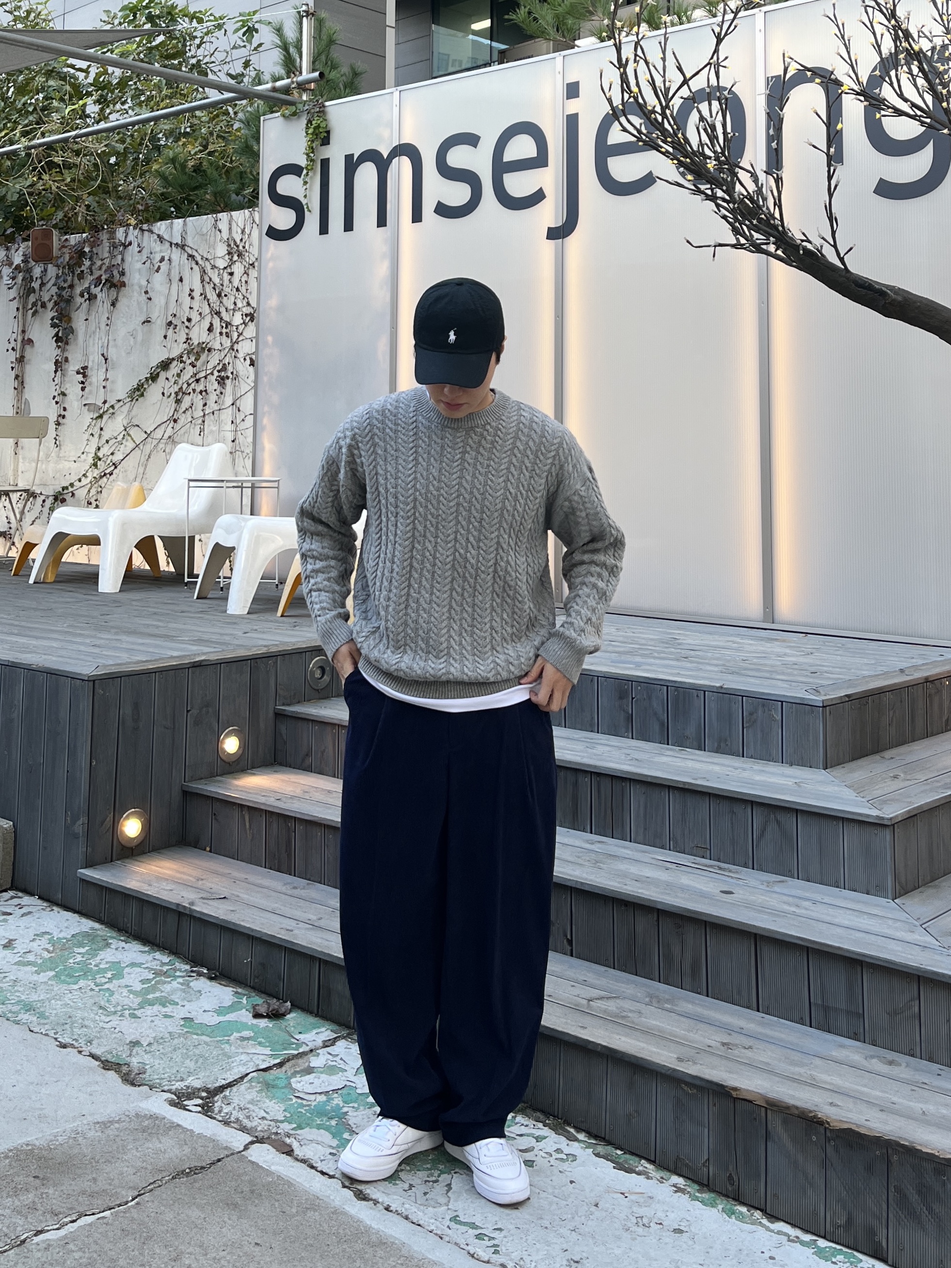 Reebok x Maison Margiela Club C TL White, [30%적립] Polo Ralph Lauren Cotton Chino Ball Cap Polo Black 착용 스타일 - 1