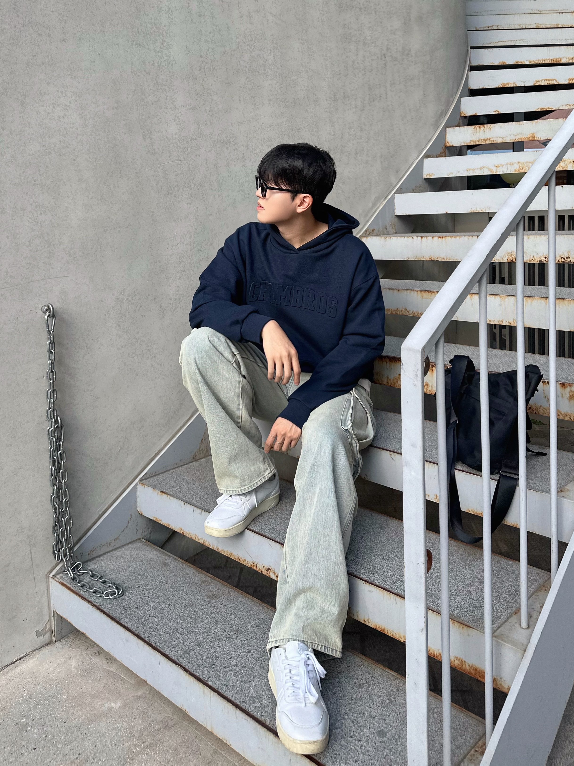 Apple AirPods Max Lightning Space Gray (Korean Ver.) 착용 스타일 - 4