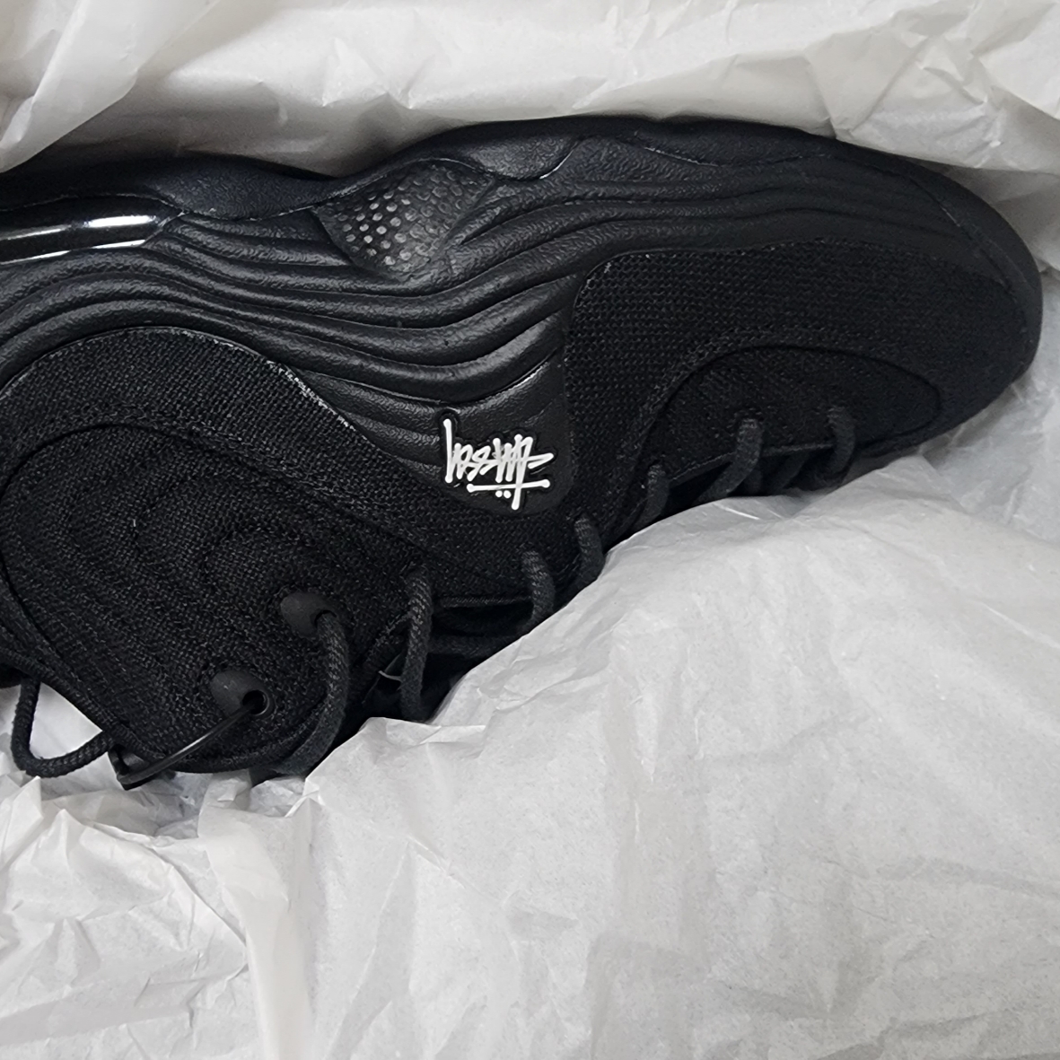 Nike x Stussy Air Penny II Black 착용 스타일