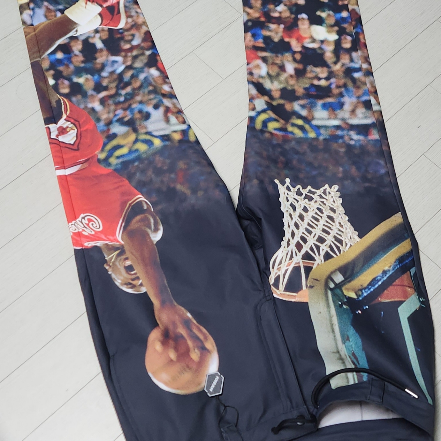 Jordan Flight Heritage Pants Black 착용 스타일