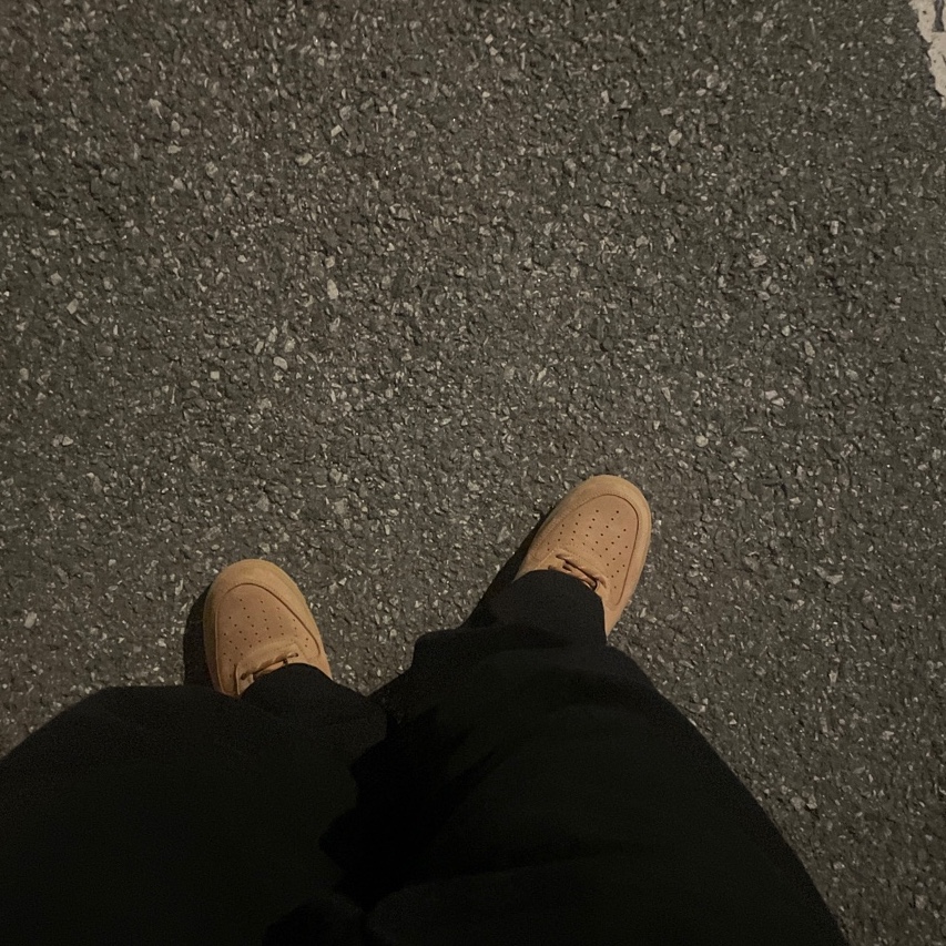 Nike Air Force 1 '07 WB Flax 착용 스타일