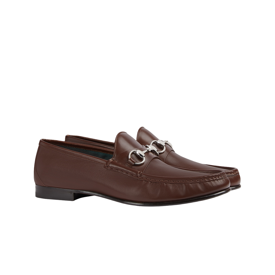 구찌 로퍼 스퀘어 홀스빗 브라운 레더(Gucci Loafer with Horsebit Brown Leather) - 2
