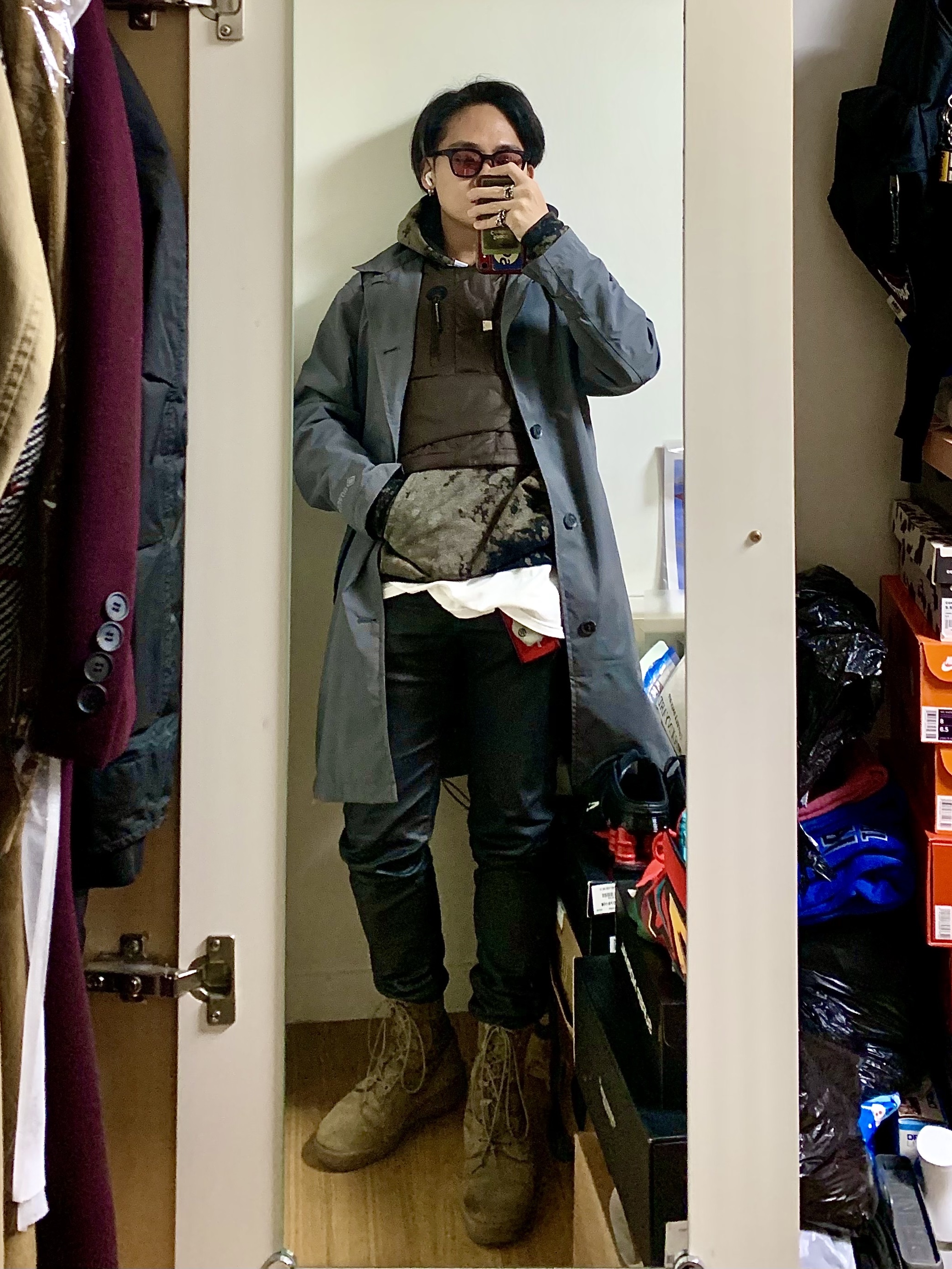 Nike x Travis Scott NRG BH Vest Velvet Brown - Asia, Nike x Travis Scott NRG BH Vest Velvet Brown - US/EU 착용 스타일