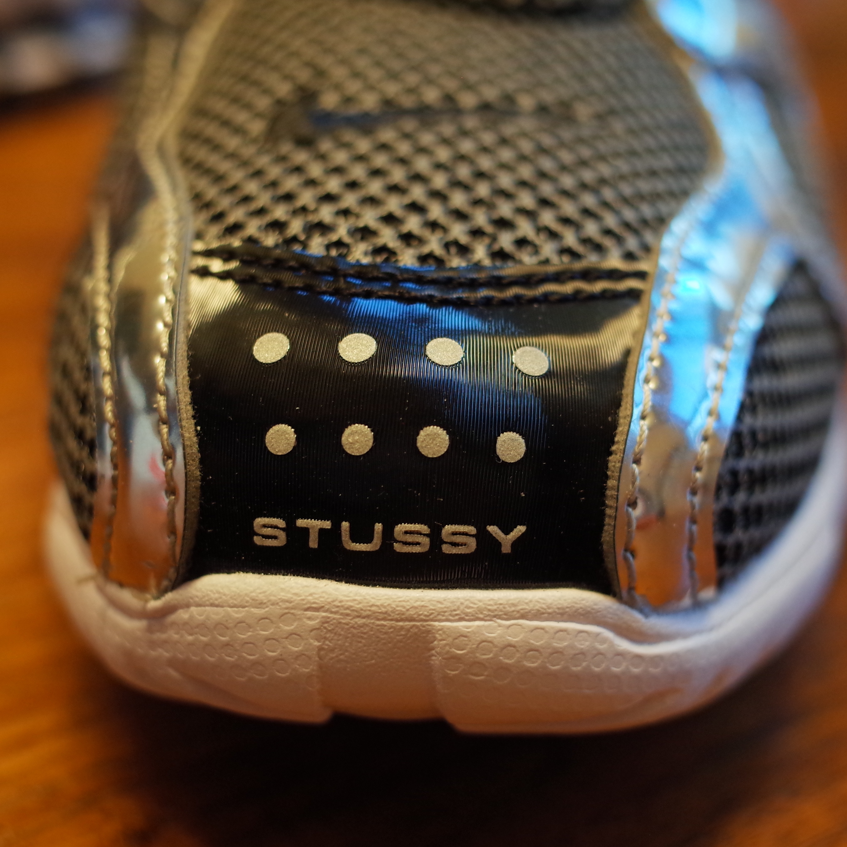 Nike x Stussy Air Zoom Spiridon Cage 2 Pure Platinum 착용 스타일