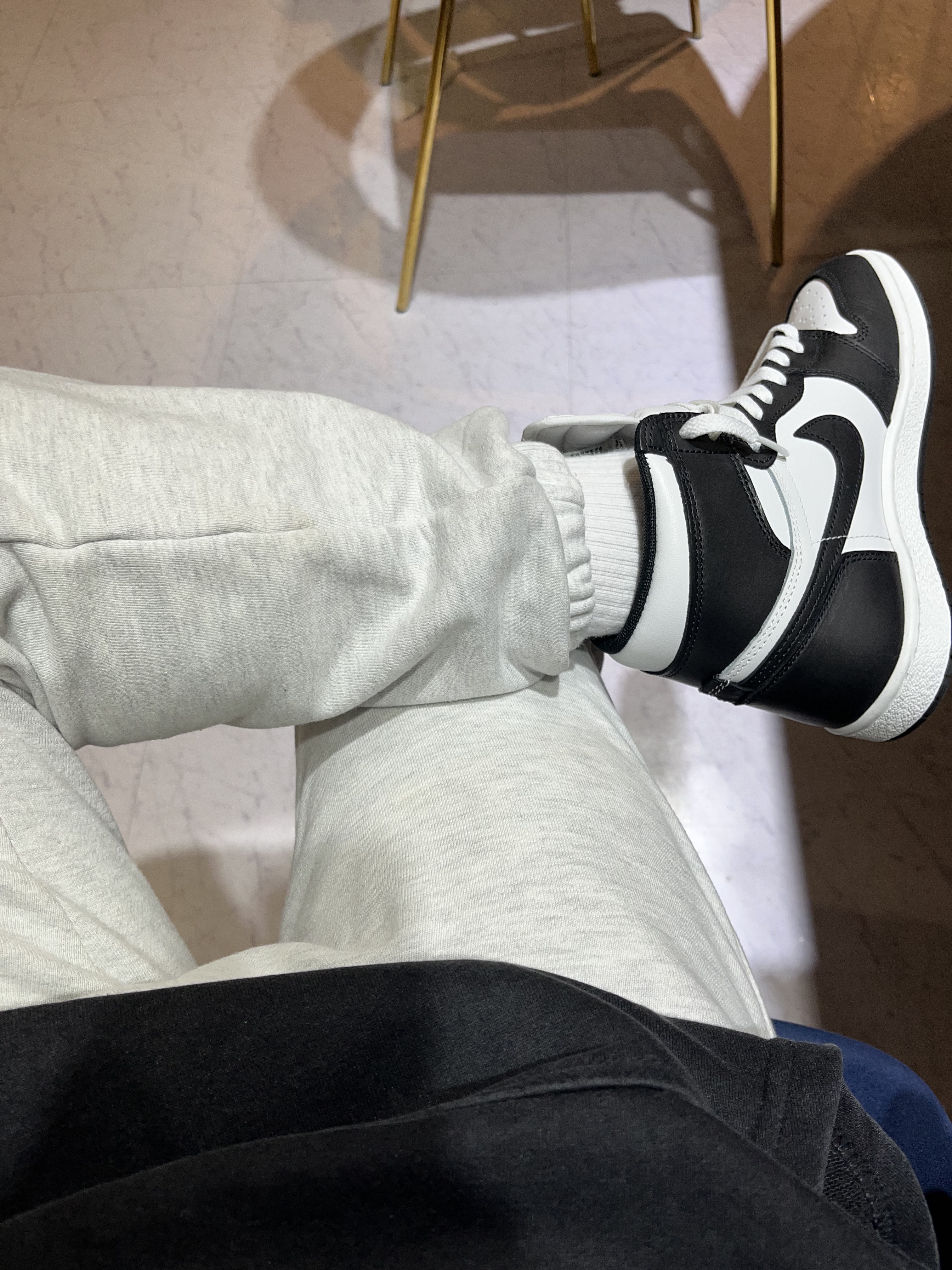 Jordan 1 High 85 Black White 착용 스타일