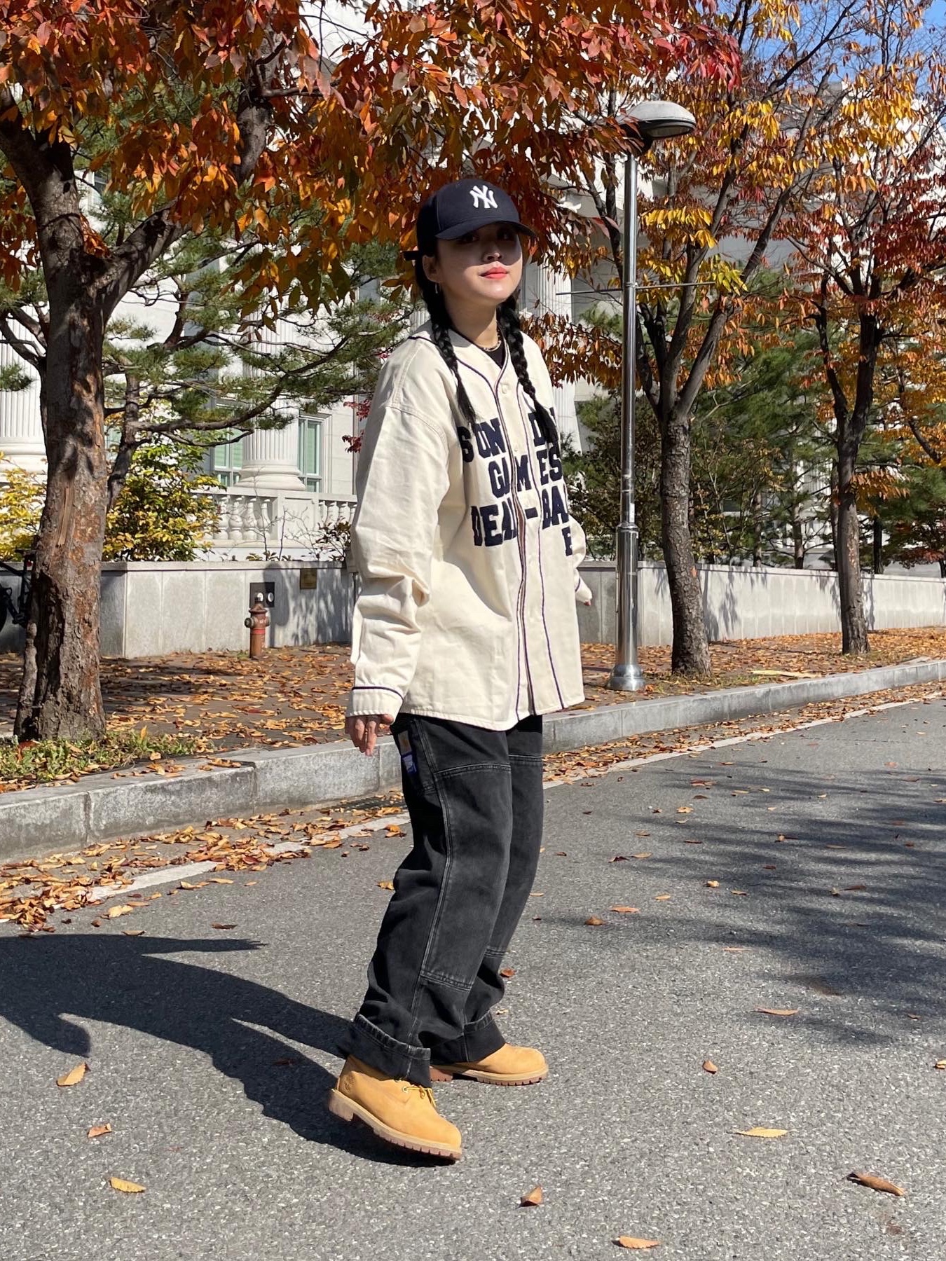 Timberland Premium 6 inch Waterproof Boot Wheat Nubuck - Wide 착용 스타일 - 3