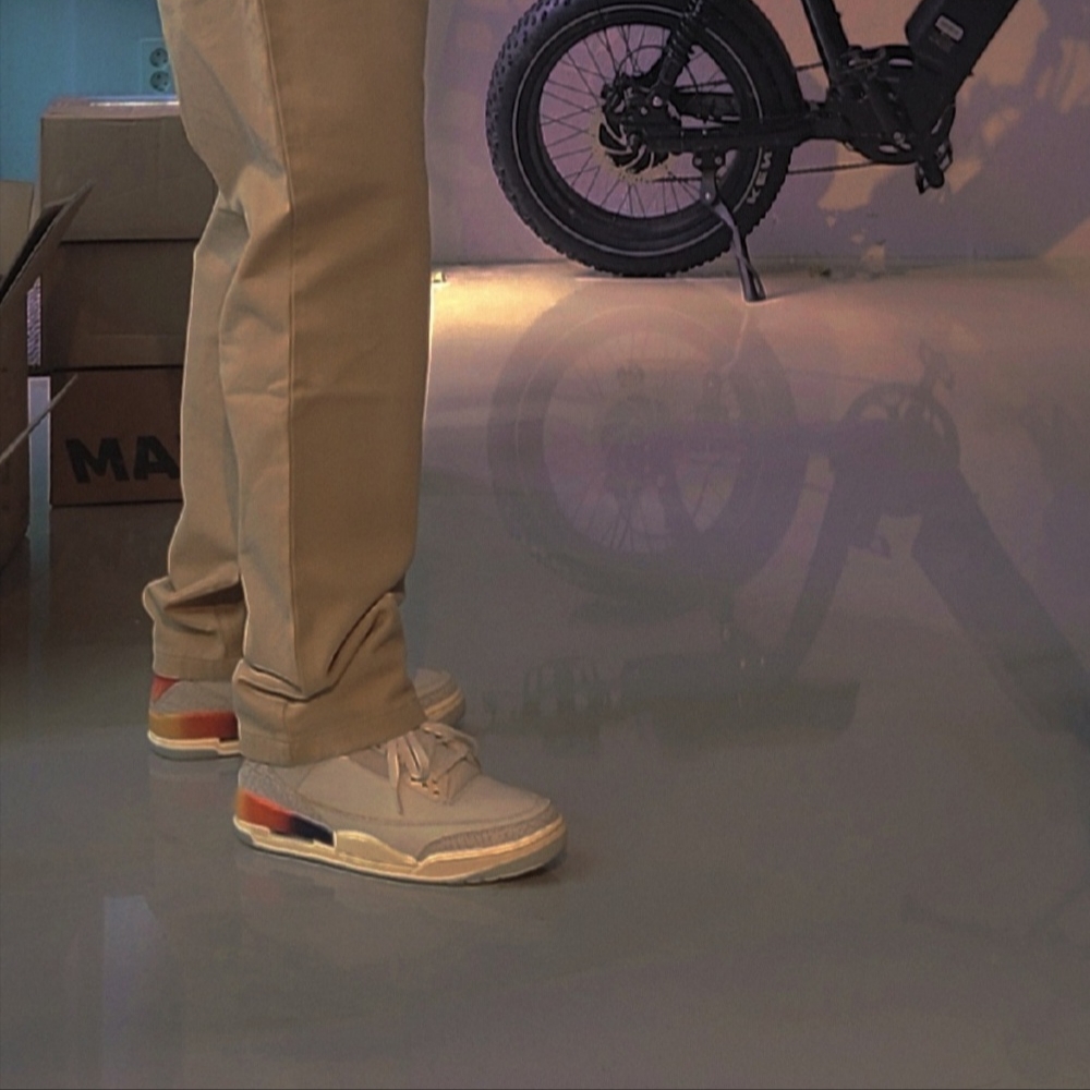 Jordan 3 x J Balvin Retro SP Sunset 착용 스타일