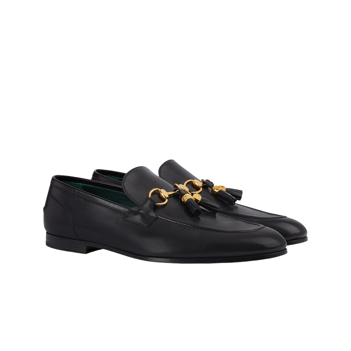 Gucci Jordaan Loafer Black Leather 상세 이미지 2