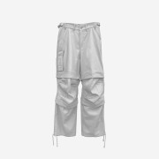 Farfromwhat Far Layered Work Pants White